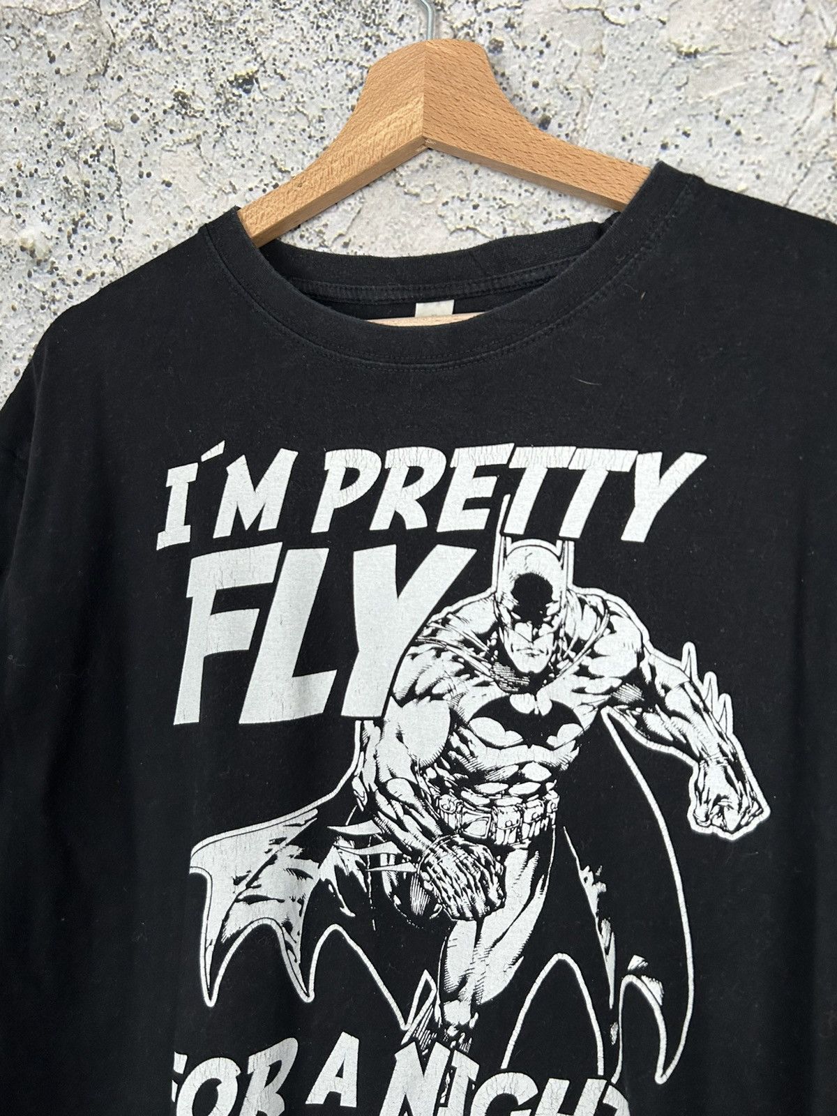 Vintage Vintage Batman Graphic Tee Superhero Alternative Grunge Size US XL / EU 56 / 4 - 3 Thumbnail