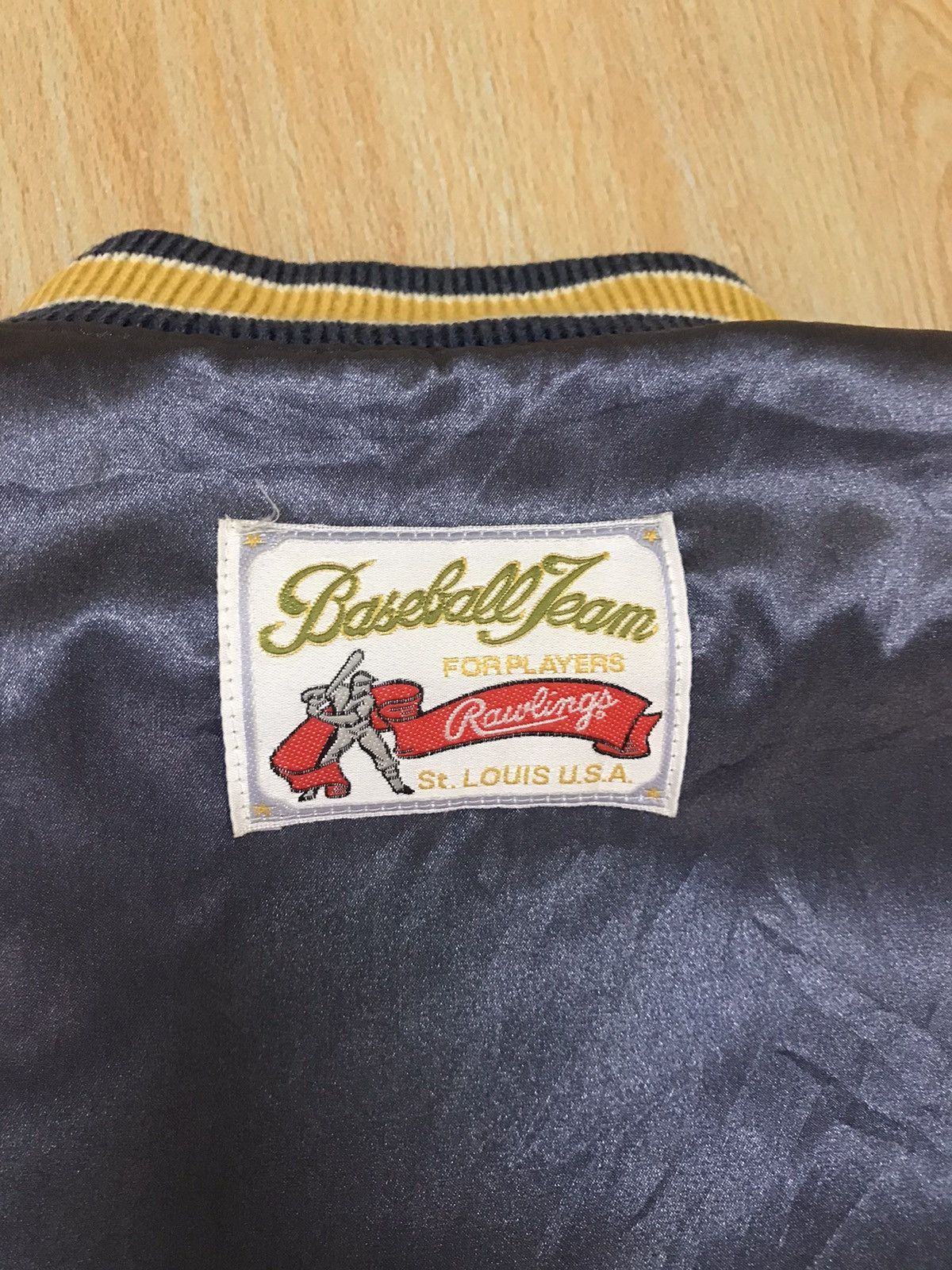 Vintage Vintage Baseball Rawlings St. Louis USA Varsity Jacket Size US L / EU 52-54 / 3 - 10 Thumbnail