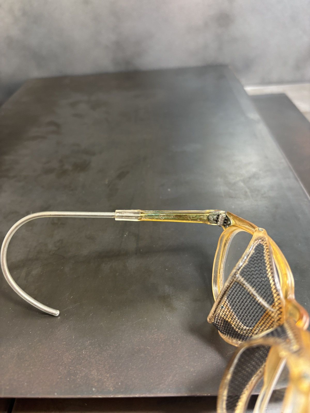American Optical 1940s American Optical Safety Glasses WW2 Vintage Eye Frames Size ONE SIZE - 19 Thumbnail