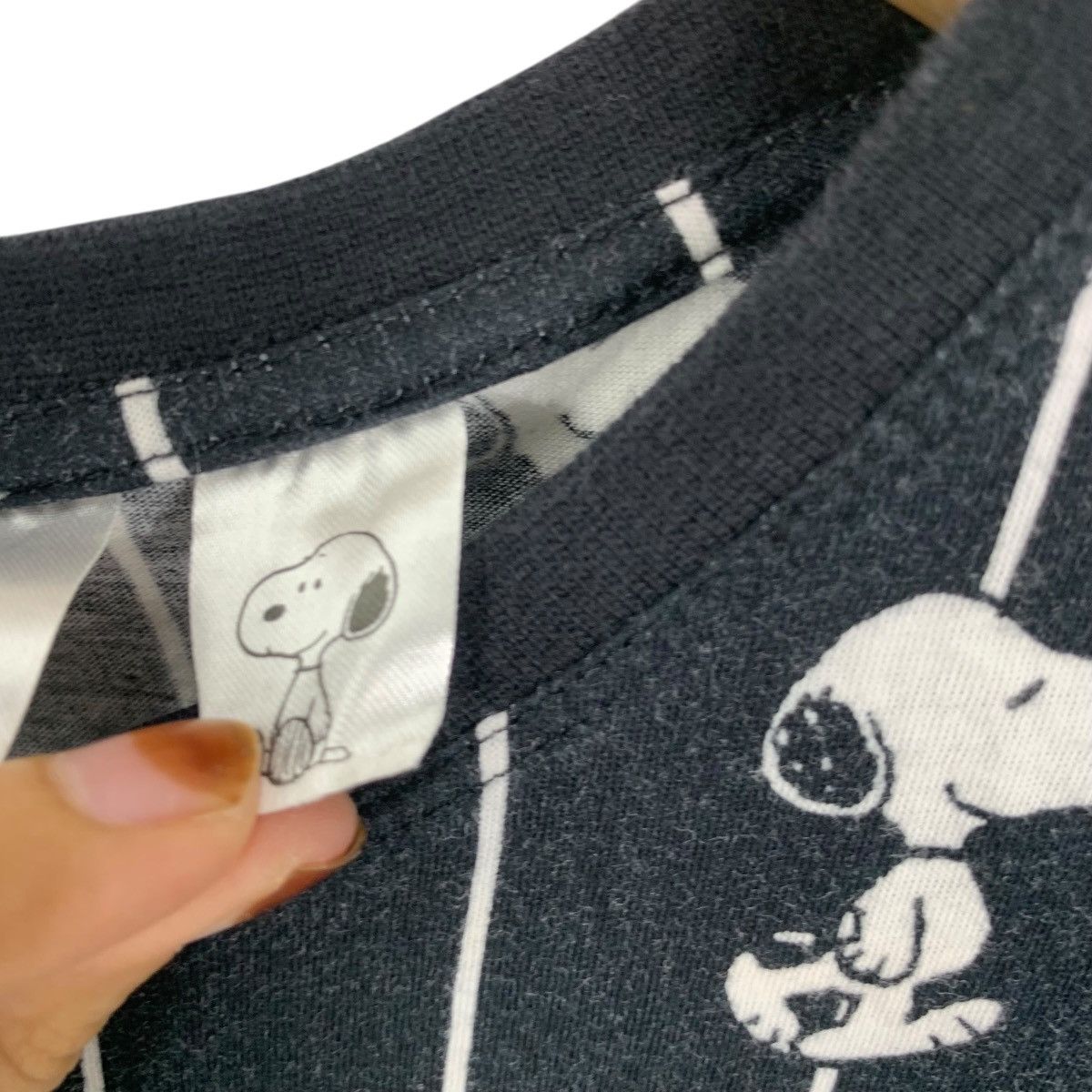 H&M SNOOPY x H&M DIVIDED Collection AOP Peanuts Tee Shirt Top Size S / US 4 / IT 40 - 7 Thumbnail