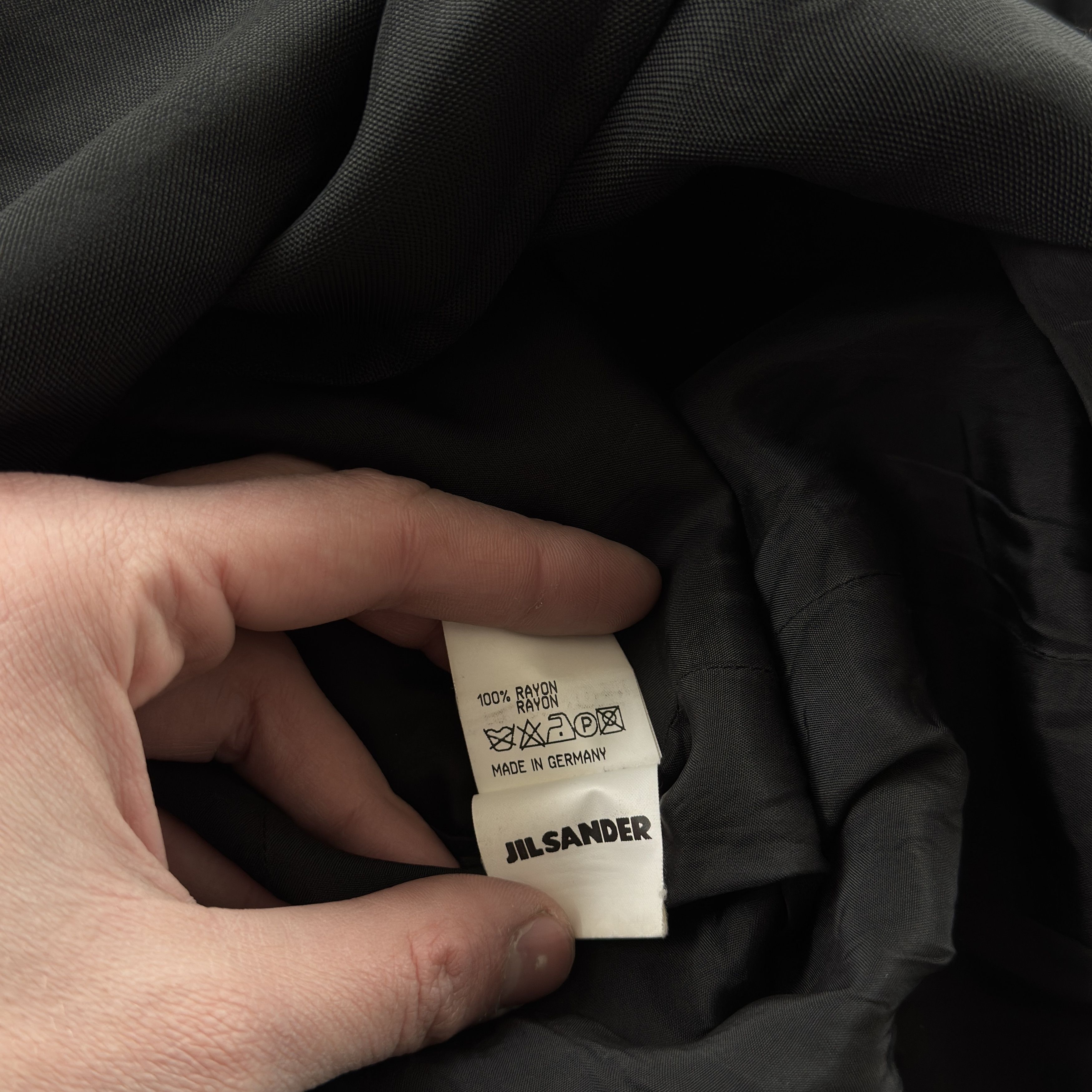 Jil Sander Vintage 90s Jil Sander Lined Coat Jacket Size XS / US 0-2 / IT 36-38 - 8 Thumbnail