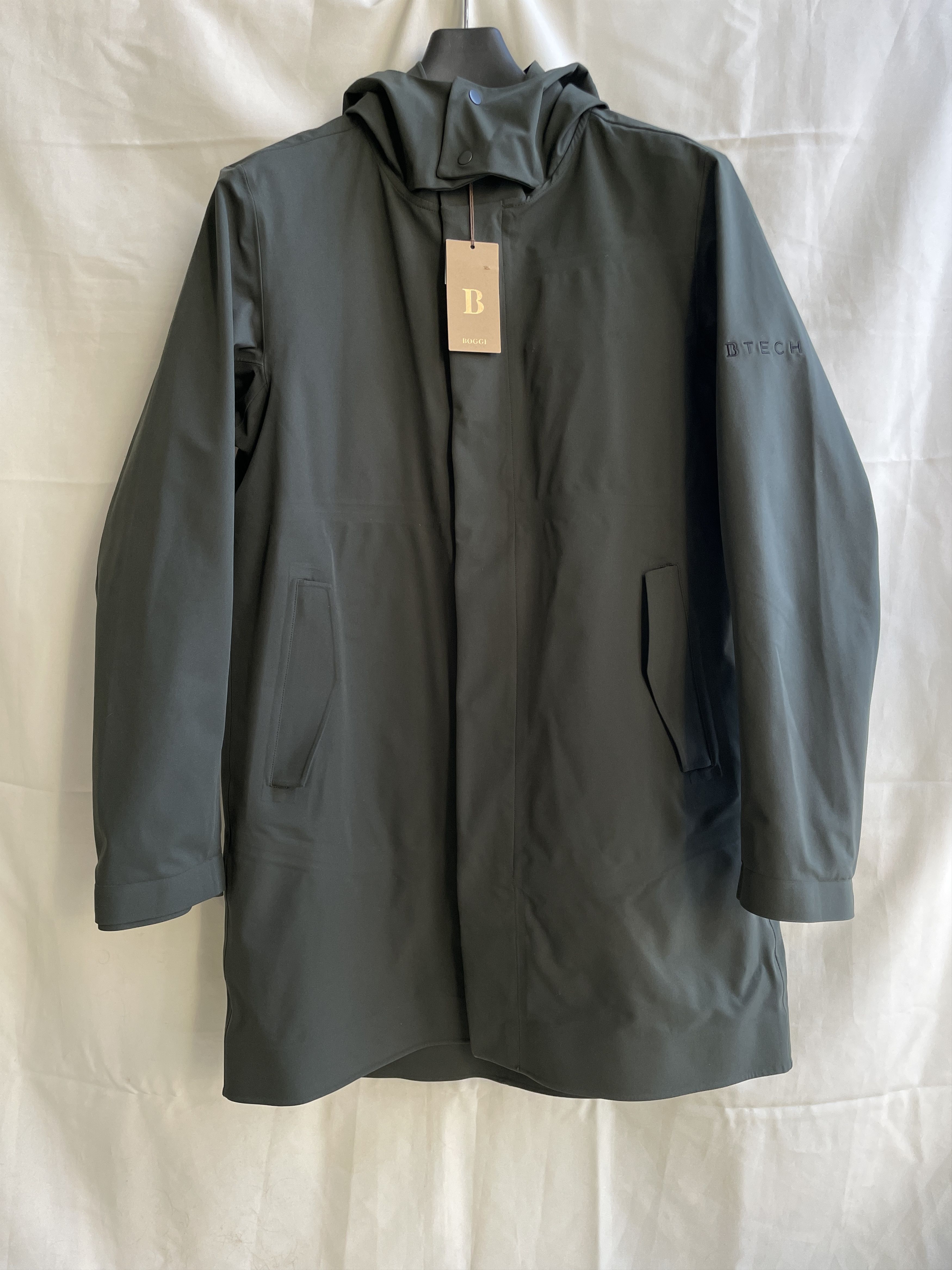Boggi BNWT Boggi Milano B Tech Technical Rain Coat Size L Size US L / EU 52-54 / 3 - 1 Thumbnail