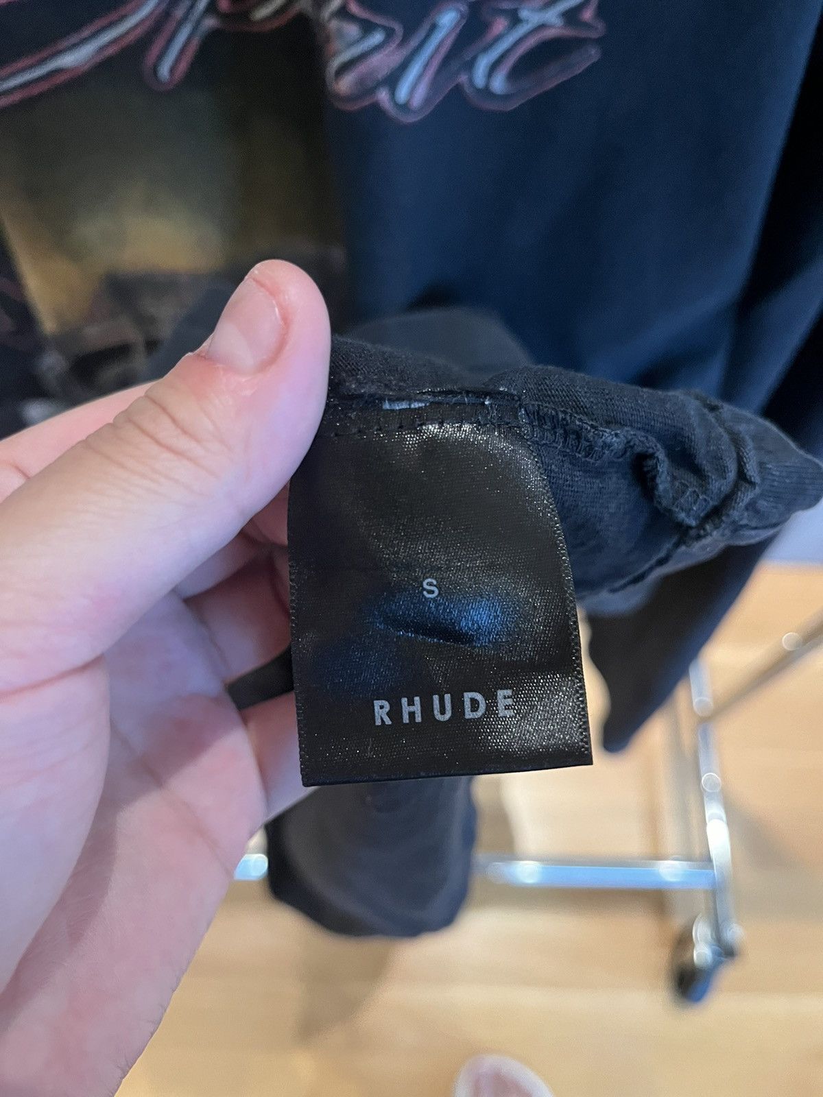 Rhude Rhude Free Spirit Mustang Black Longsleeve Size US S / EU 44-46 / 1 - 4 Thumbnail