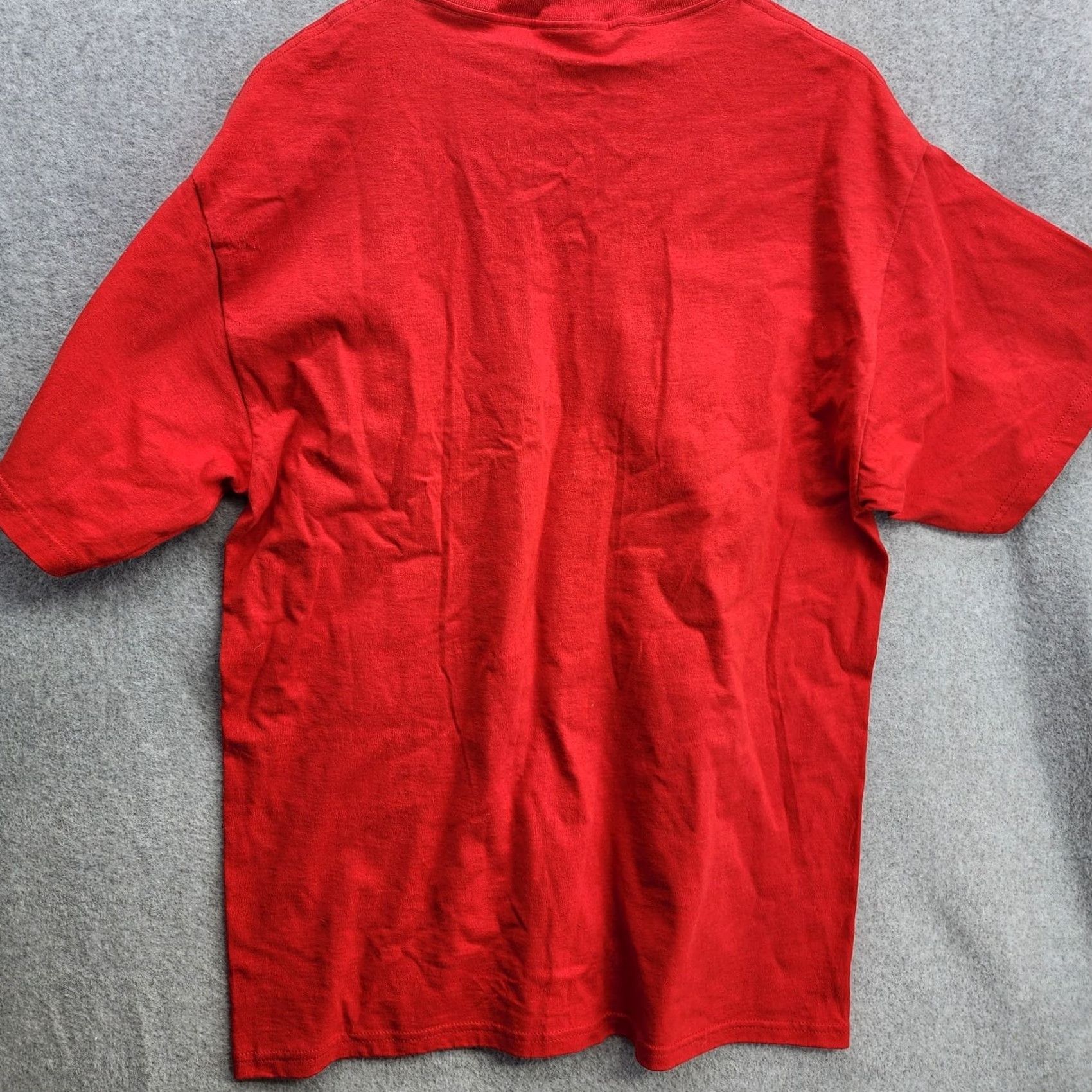 Lee LEE Vintage Mark McGwire Shirt Mens Large Red T-Shirt Home Run 1998 Logo Sports Shirt Mens Size US L / EU 52-54 / 3 - 7 Thumbnail