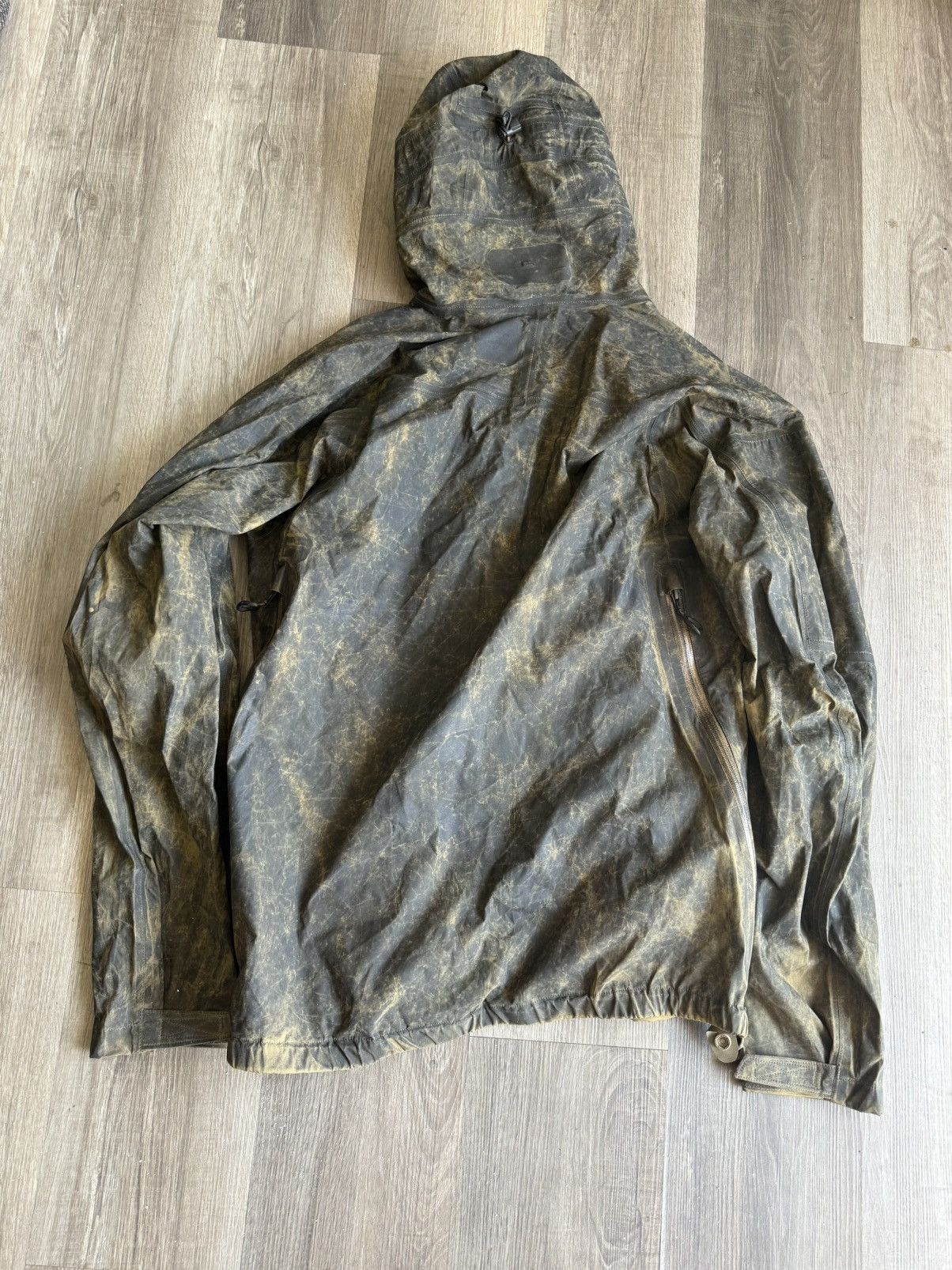 Other Goretex Cracked Painted Jacket Size US L / EU 52-54 / 3 - 3 Thumbnail