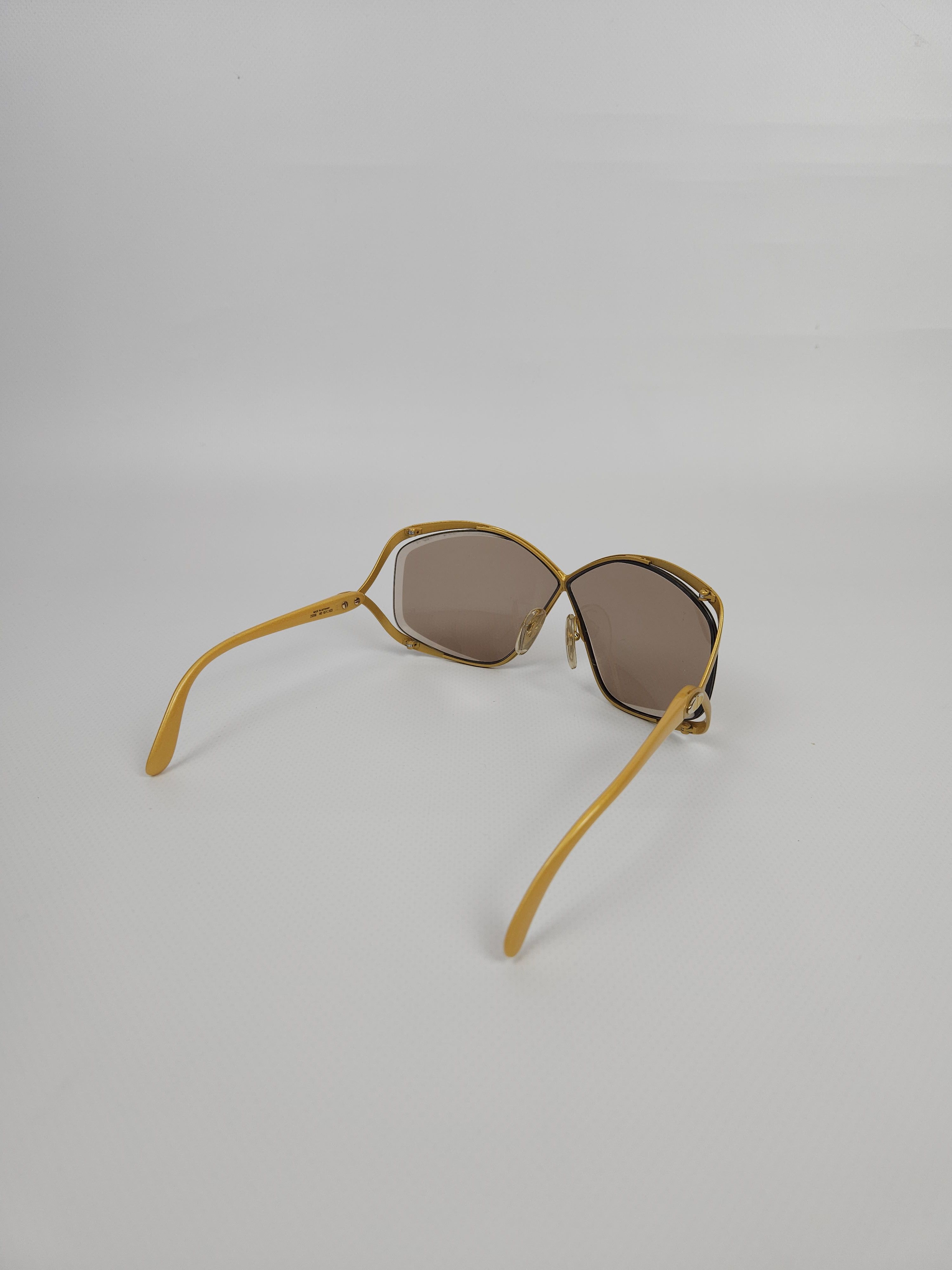 Dior Vintage 80s Dior 2056 40 butterfly sunglasses Size ONE SIZE - 5 Thumbnail