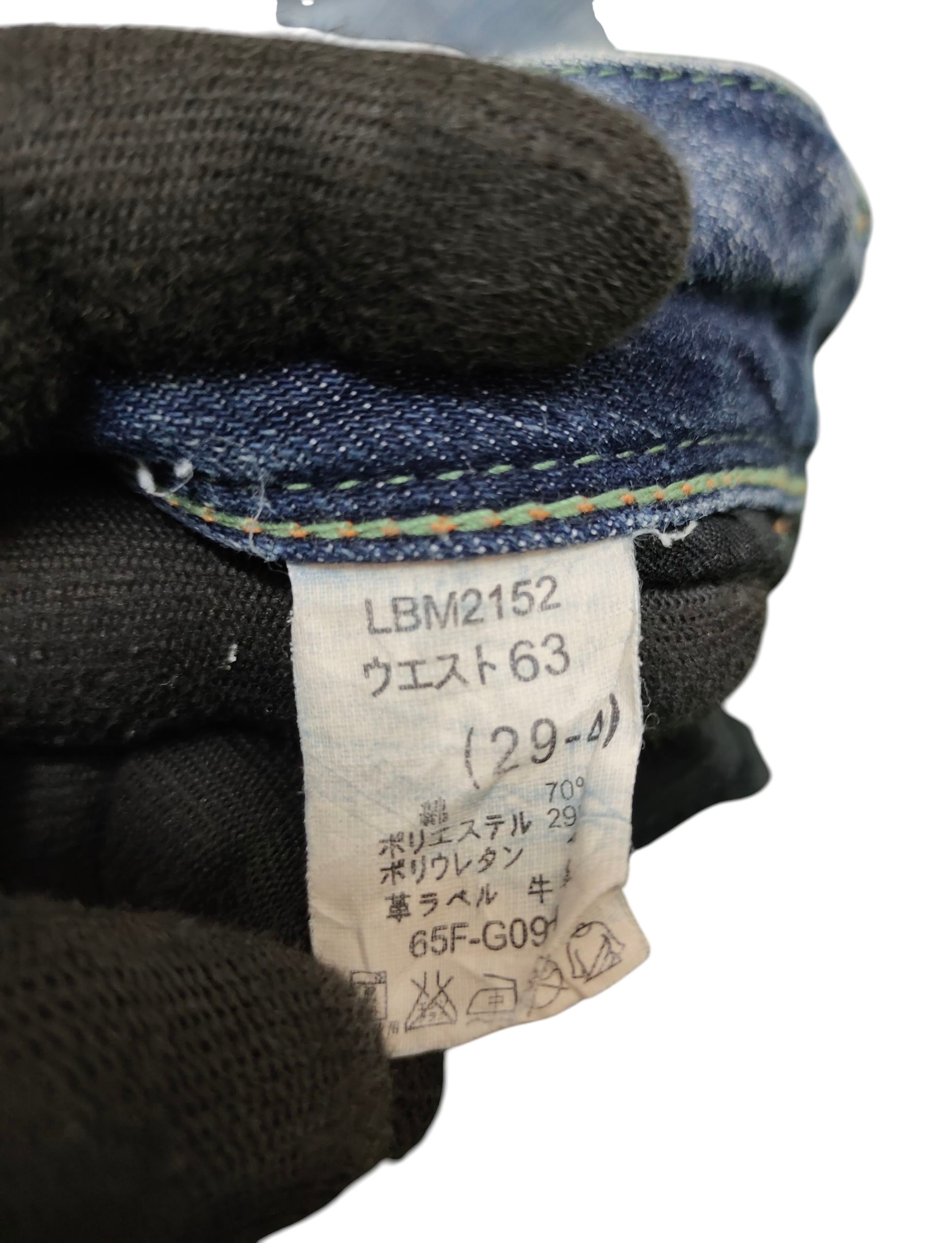 Le Grande Bleu (L.G.B.) Flare Jeans brappers Clawmark Faded Bootcut Low Rise Size US 29 - 13 Thumbnail