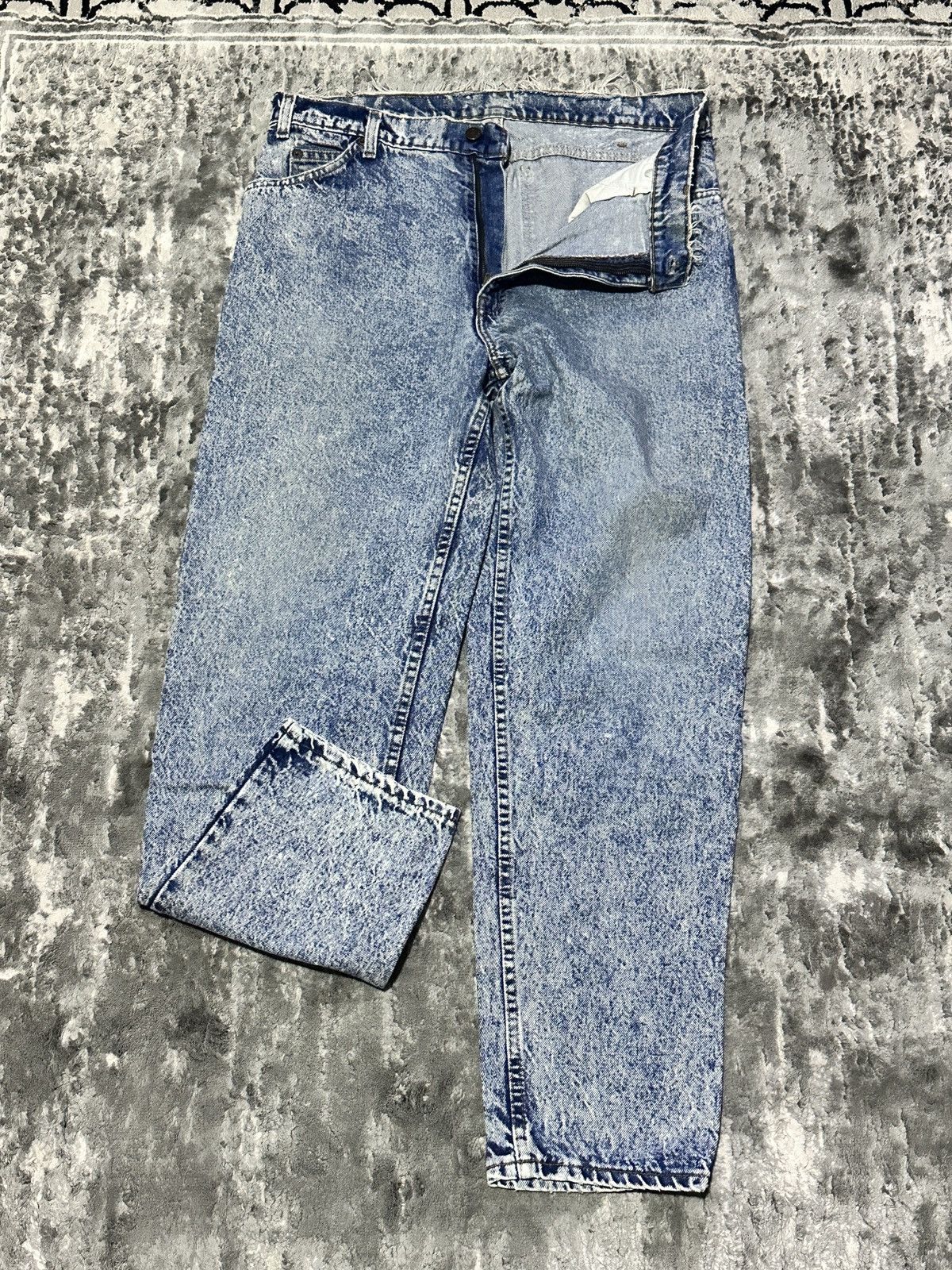 Levi's Vintage Levi’s jeans acid wash Size US 36 / EU 52 - 2 Thumbnail