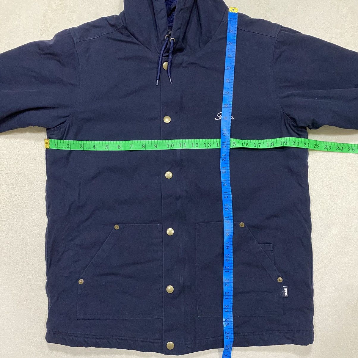 FTC × Japanese Brand FTC Small Embroidered Logo Sherpa Lined Jacket Size US M / EU 48-50 / 2 - 16 Thumbnail