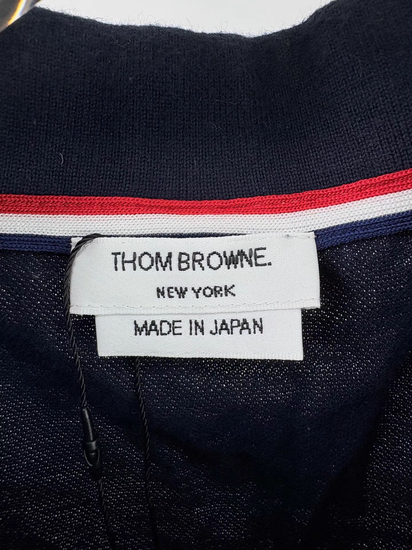 Thom Browne THOM BROWNE Striped Short Sleeve Polo Size US XL / EU 56 / 4 - 5 Thumbnail
