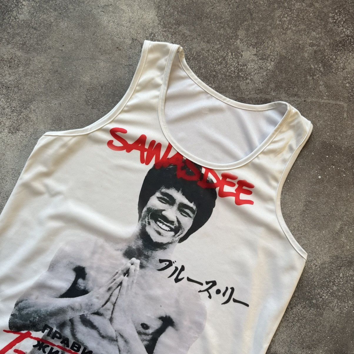 Hysteric Glamour Bruce Lee Printed Vintage Avant Garde Unisex Tank Top Size US M / EU 48-50 / 2 - 3 Thumbnail