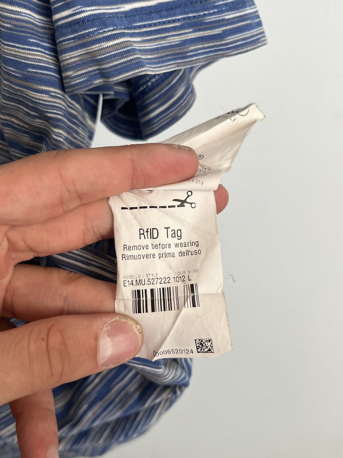 Missoni Missoni polo size L Size US L / EU 52-54 / 3 - 9 Thumbnail