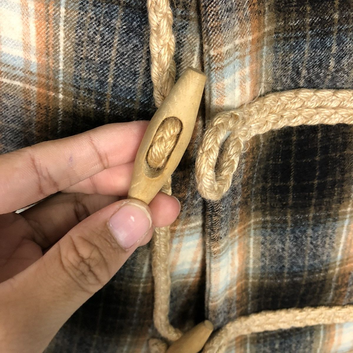 Final Home 🔥VINTAGE WOOL JACKET FINAL HOME ISSEY MIYAKE TARTAN DESIGN Size US XS / EU 42 / 0 - 18 Thumbnail