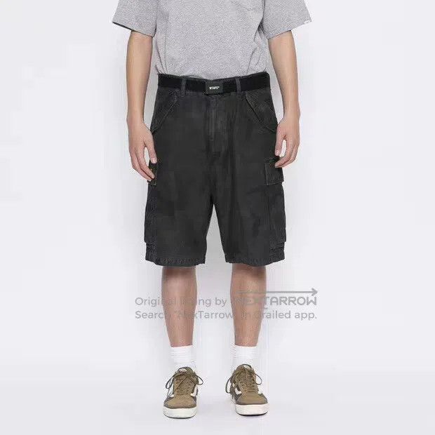 Wtaps Wtaps size 1 Black camouflage work pants Size US 39 - 9 Thumbnail