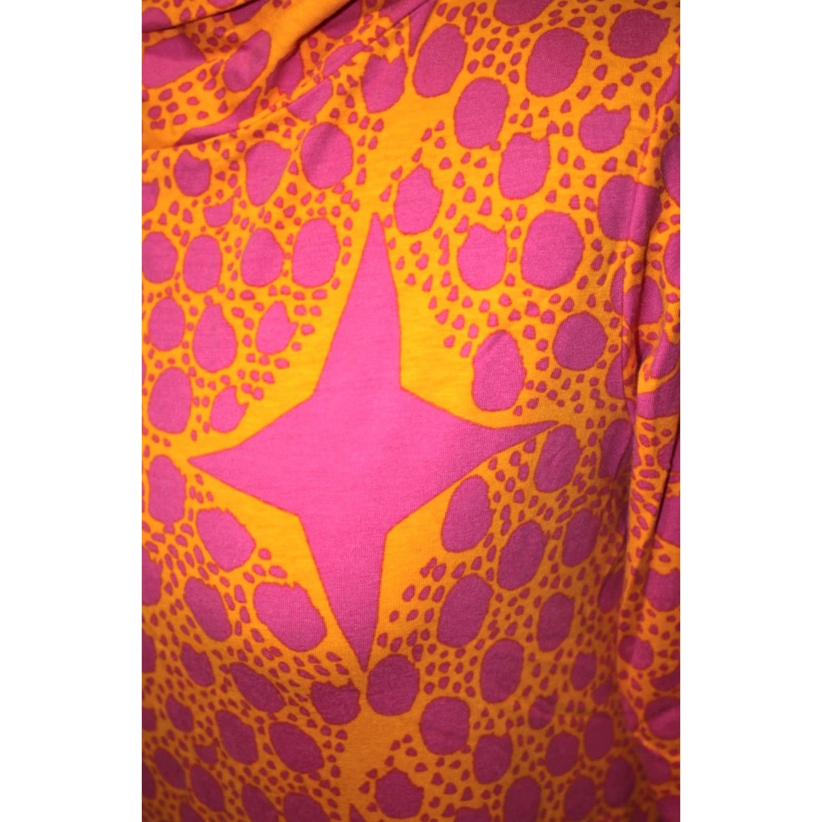 Marimekko Marimekko Dress Womens Rollneck Size S Orange Knee Length A-Line Size S / US 4 / IT 40 - 3 Thumbnail