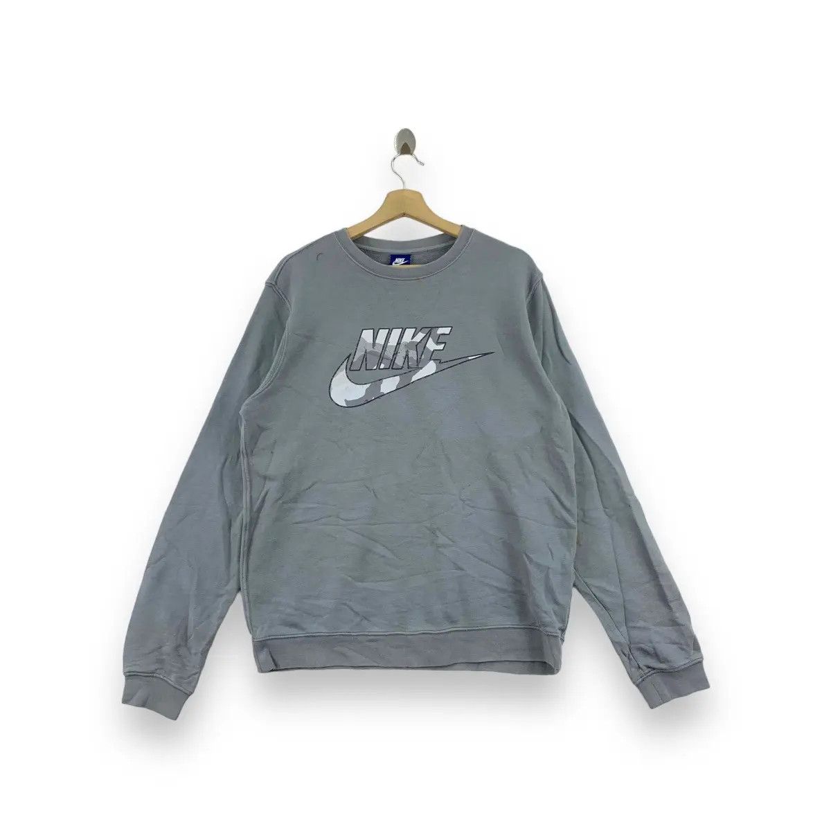 Nike Vintage NIKE CAMOUFLAGE SWOOSH Camo Logo Size US M / EU 48-50 / 2 - 1 Thumbnail