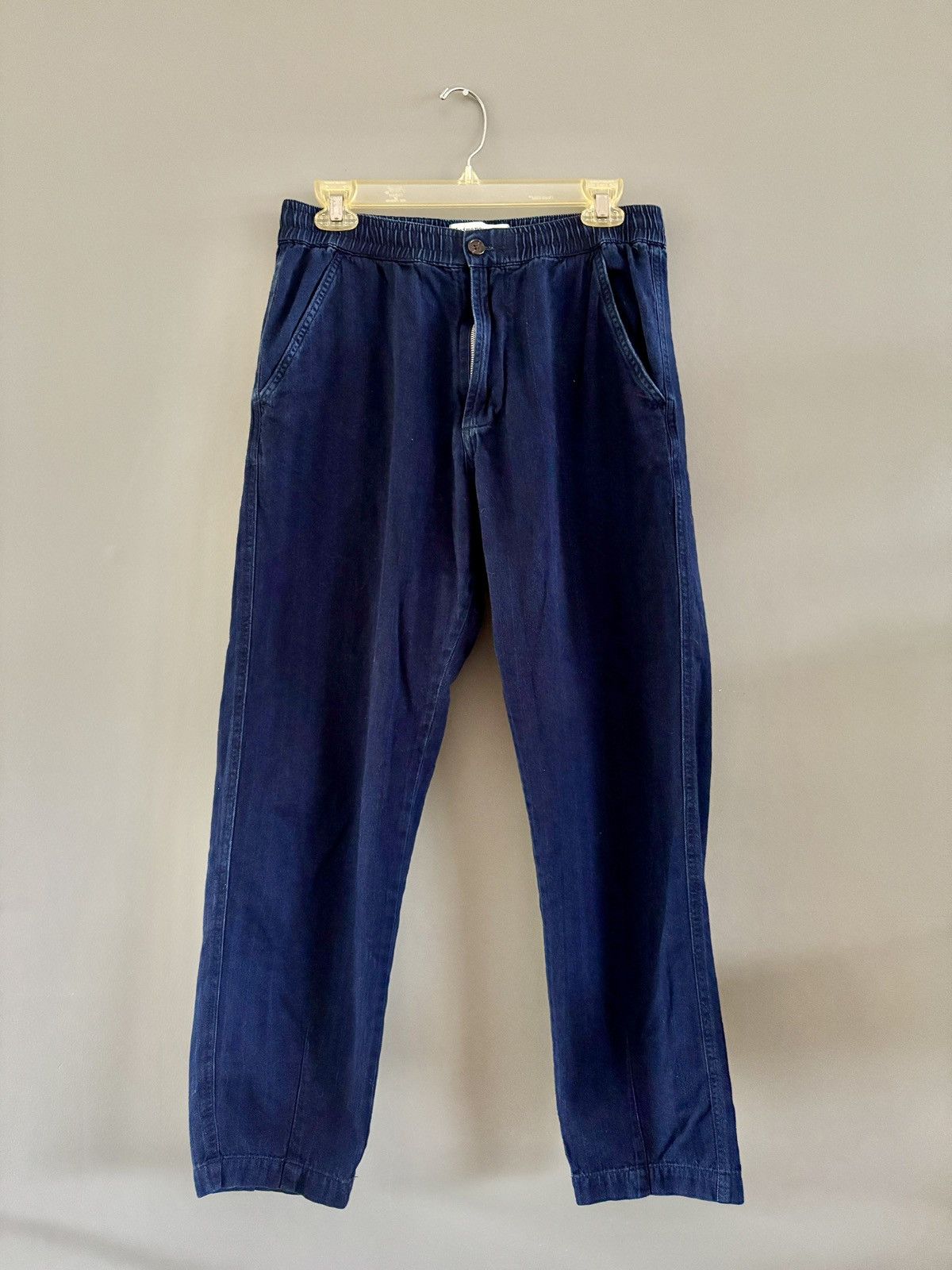 Universal Works Universal Works Navy Cotton Pants Workwear Men’s Size 30 Size US 30 / EU 46 - 1 Thumbnail