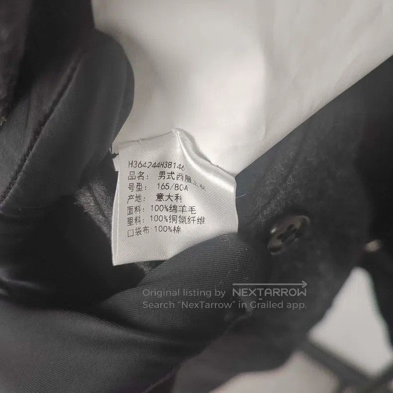Hermes Hermes Wool Blended Suit Jacket Size 46R - 3 Thumbnail