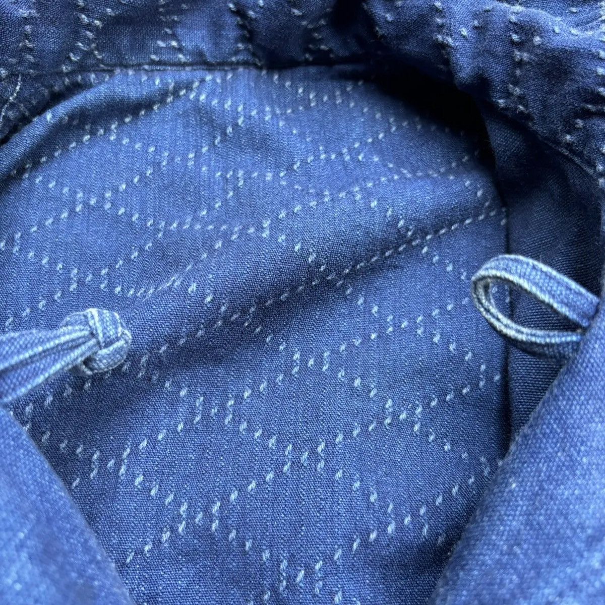 Issey Miyake Vintage Issey Miyake Sashiko Reversible Denim Jacket Size US M / EU 48-50 / 2 - 16 Thumbnail