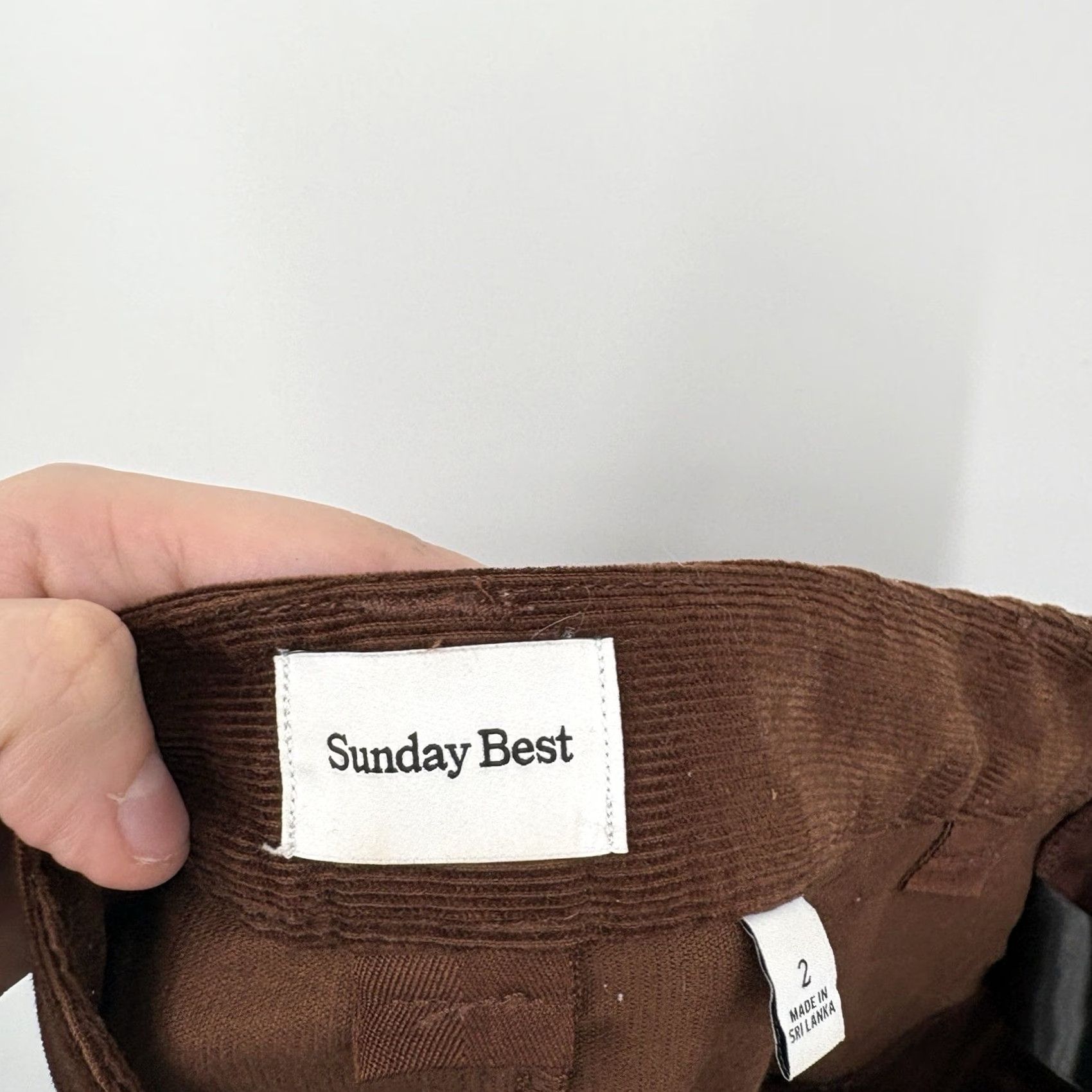 Aritzia Aritzia Sunday Best Miko Corduroy Midi Skirt 2 Brown Low Rise Indie Capsule Boho Skirt Brown Midi Womens 90s City Blended Style Slit Size 26" / US 2 / IT 38 - 2 Thumbnail
