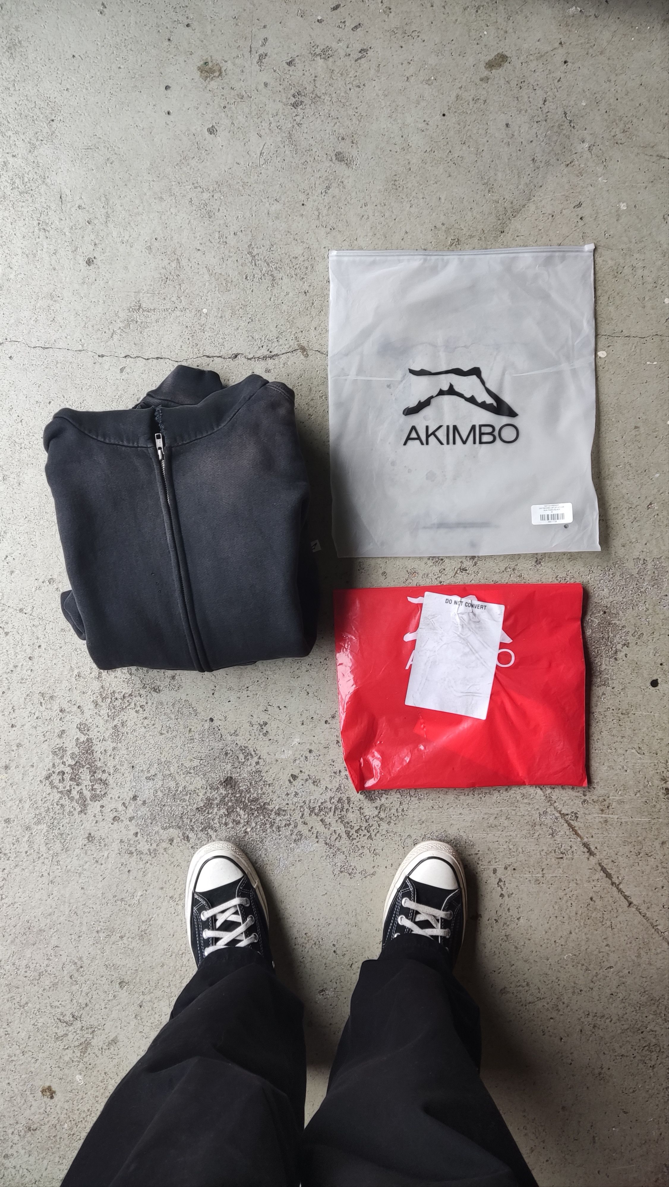 Akimbo Club Akimbo Club Watch Peeker Zip Hoodie size M Size US M / EU 48-50 / 2 - 11 Thumbnail