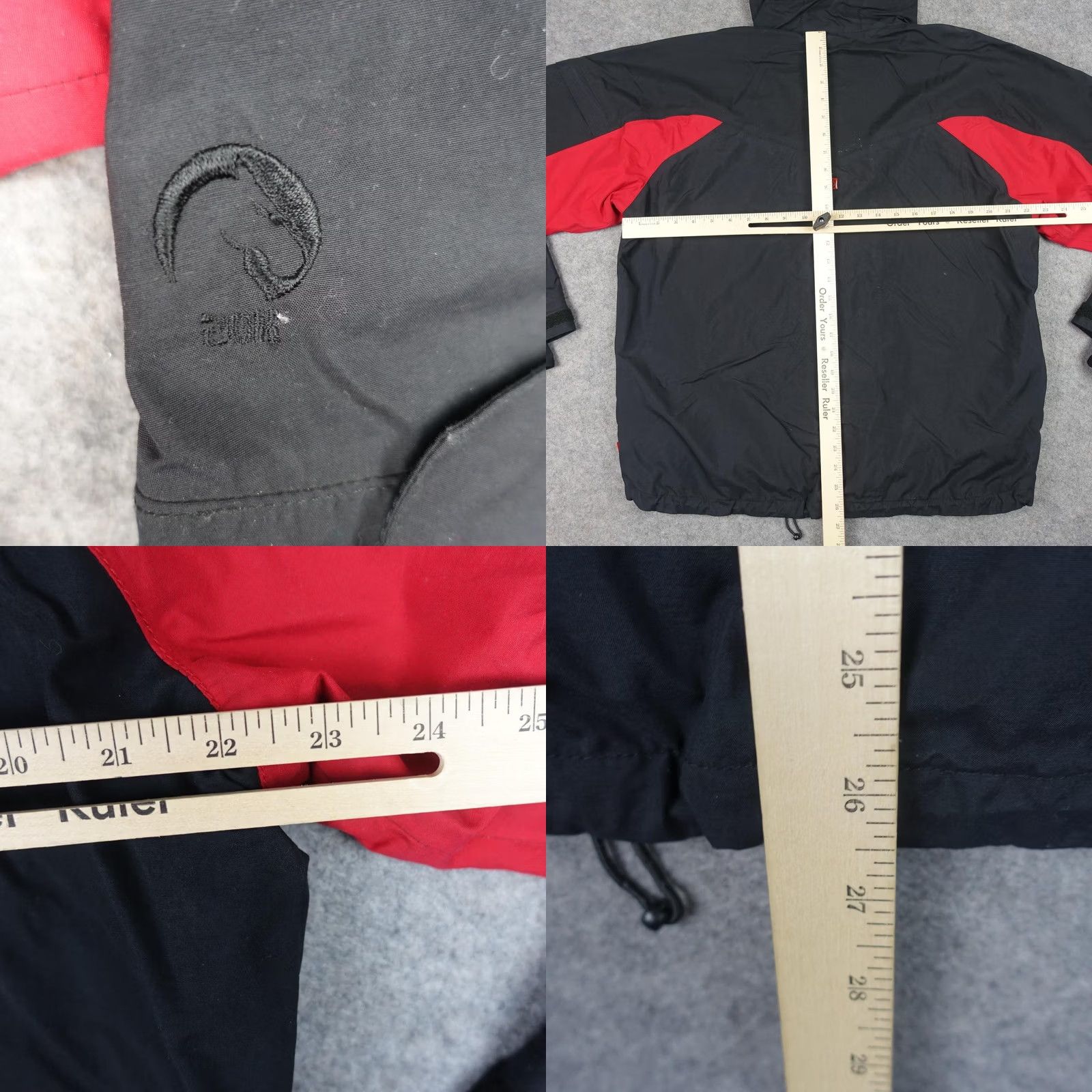 Vintage Nitro Snowboards Ski Jacket Mens Medium Black Red Rogue 20K Hooded Waterproof Size US M / EU 48-50 / 2 - 10 Thumbnail