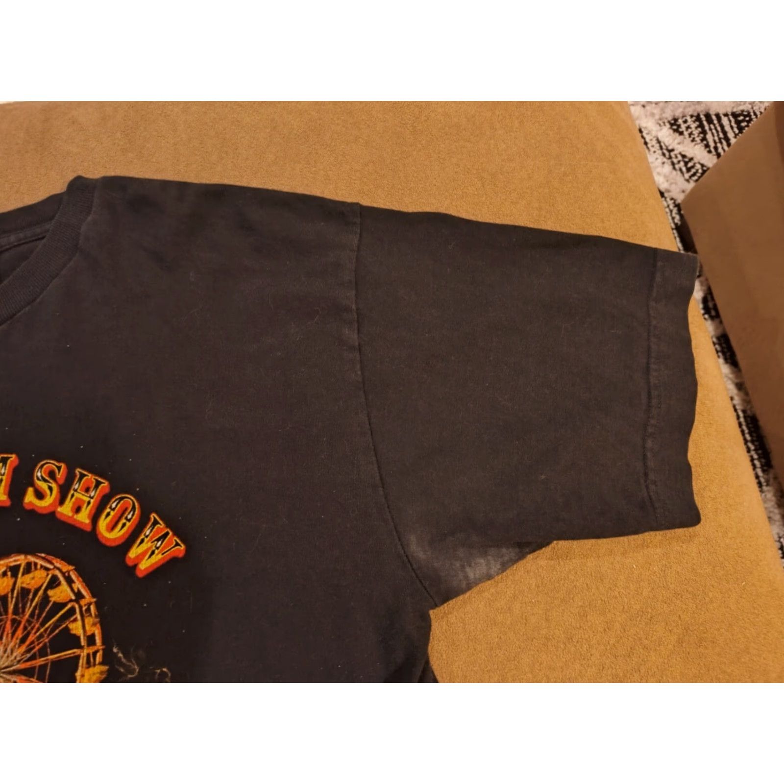 Doublet VINTAGE Eminem T-Shirt The Eminem Show Rap Band Tour Double Sided Men Large Black 90s Y2K Size US L / EU 52-54 / 3 - 5 Thumbnail