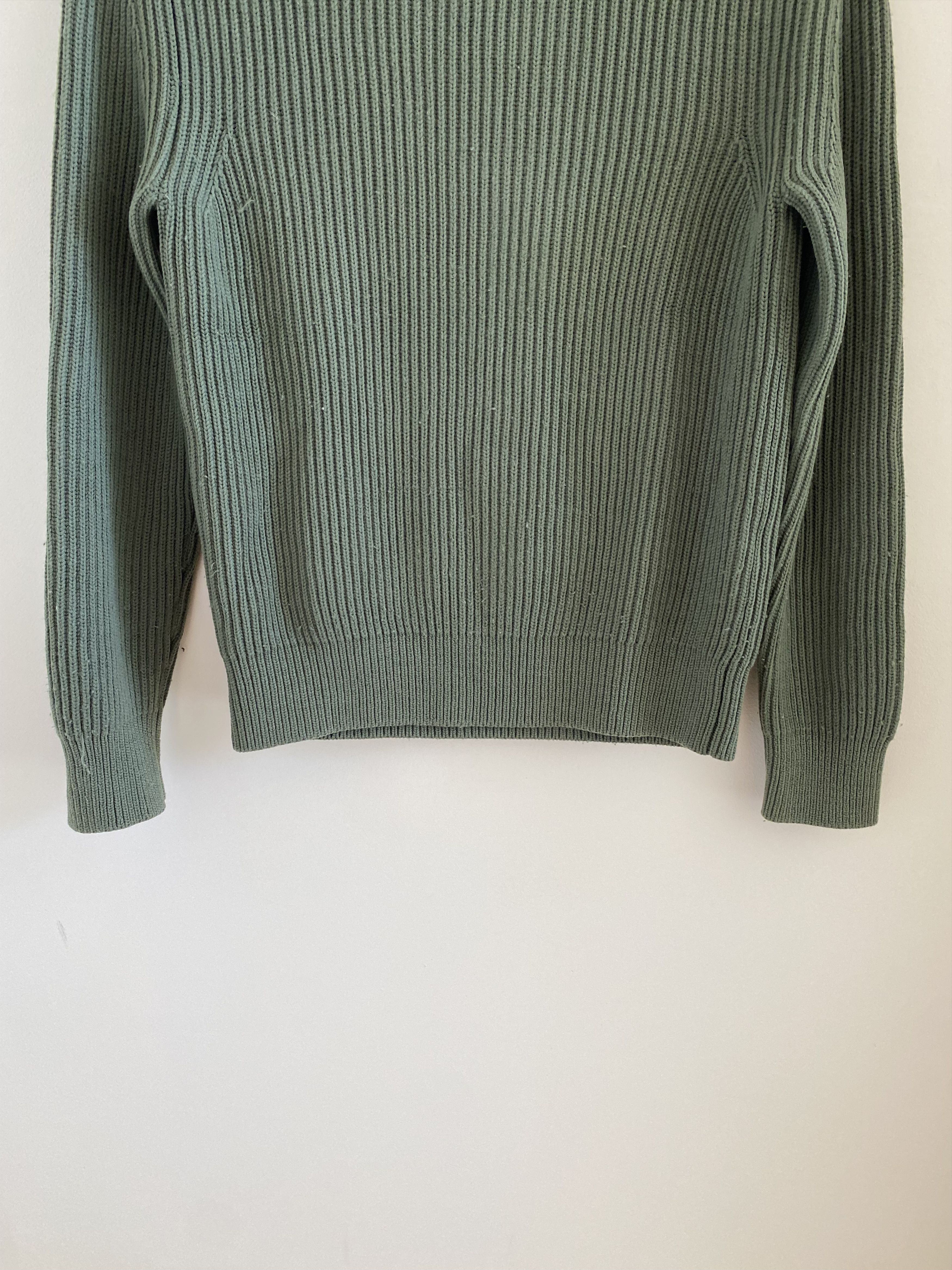 Auralee Auralee Knit Green Sweater Size S / US 4 / IT 40 - 5 Thumbnail