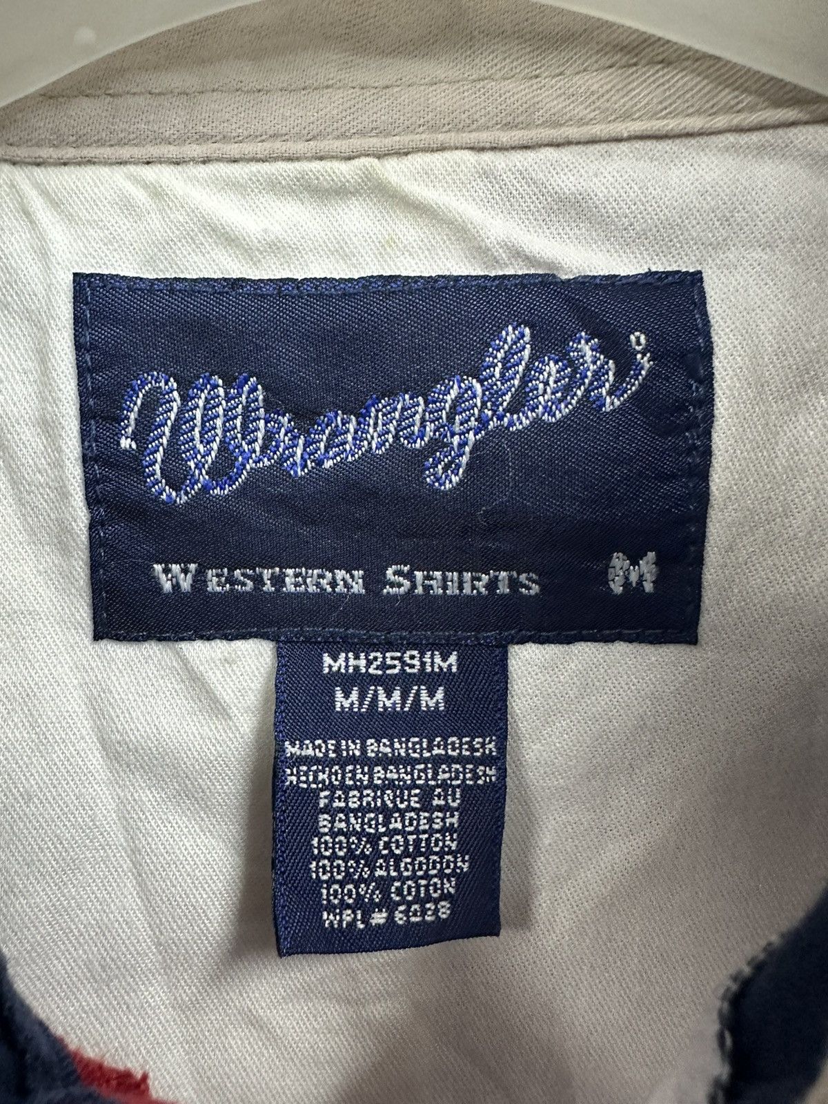Wrangler Vintage Wrangler Western Shirt 3 Tones A465 Size US M / EU 48-50 / 2 - 13 Thumbnail