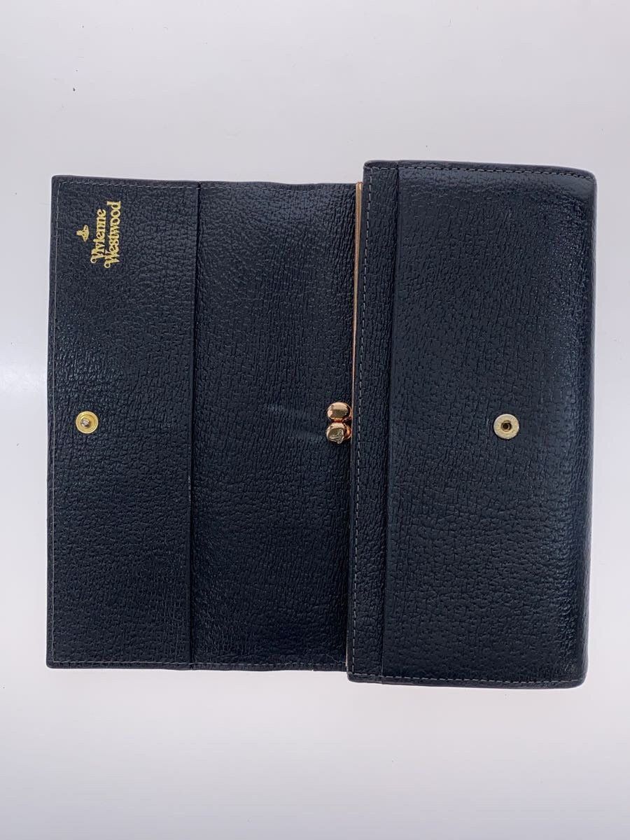 Vivienne Westwood Vivienne Westwood Plain Lthr Long Wallet Black Size ONE SIZE - 4 Thumbnail