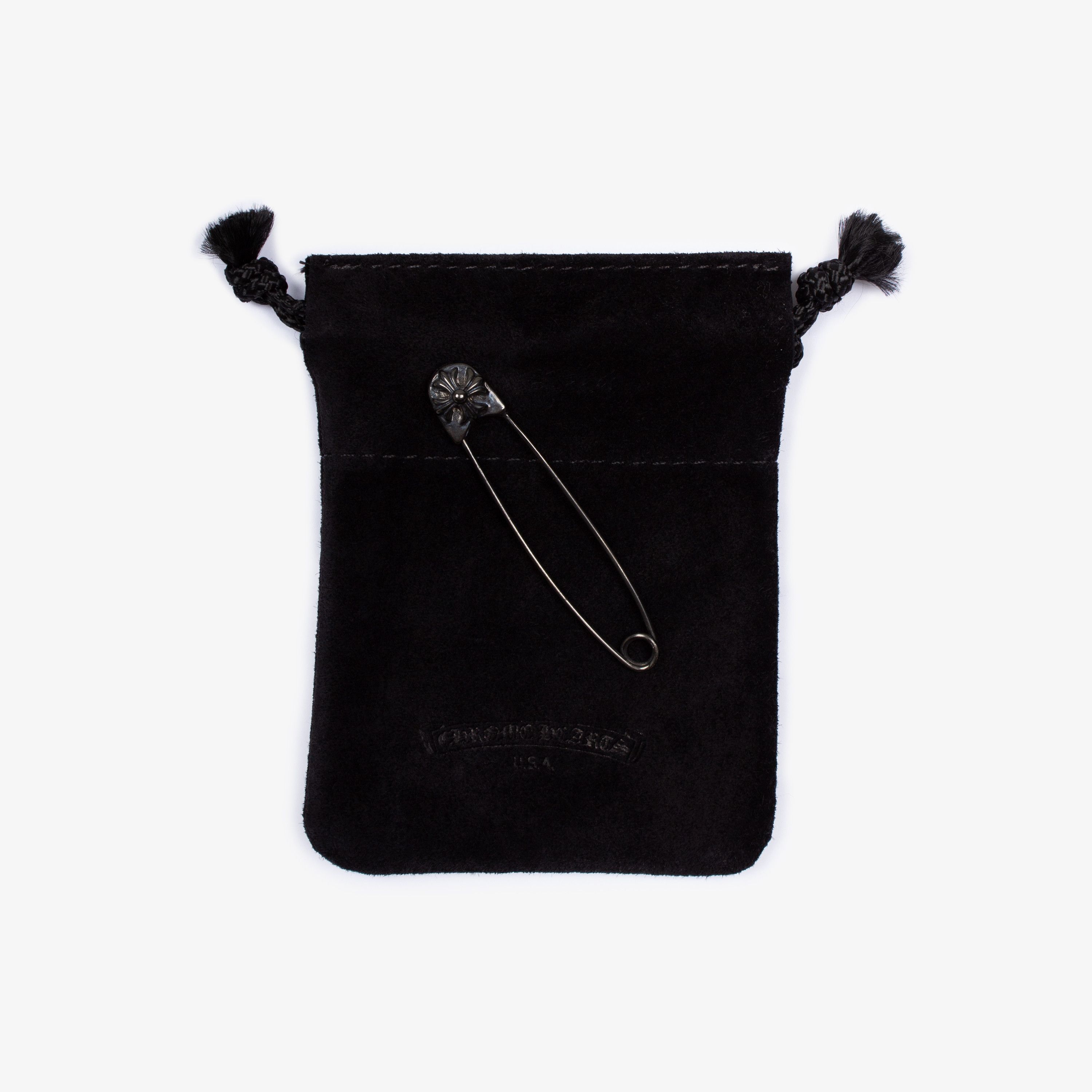 Chrome Hearts CHROME HEARTS BLACK RHODIUM XL SAFTEY PIN Size ONE SIZE - 7 Thumbnail