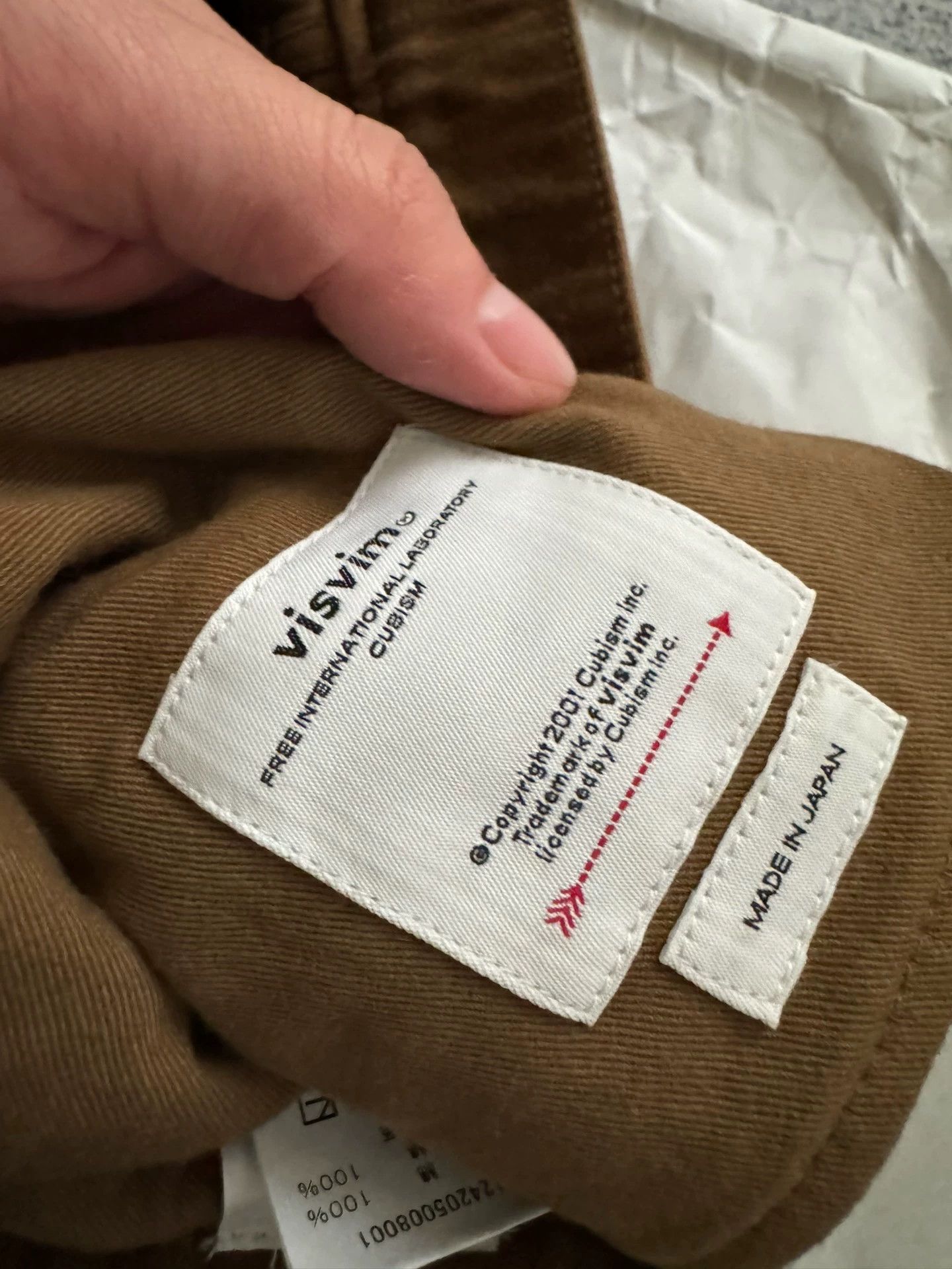 Visvim VISVIM 24AW FLUXUS 10 MOLESKIN Brown Size US 34 / EU 50 - 3 Thumbnail