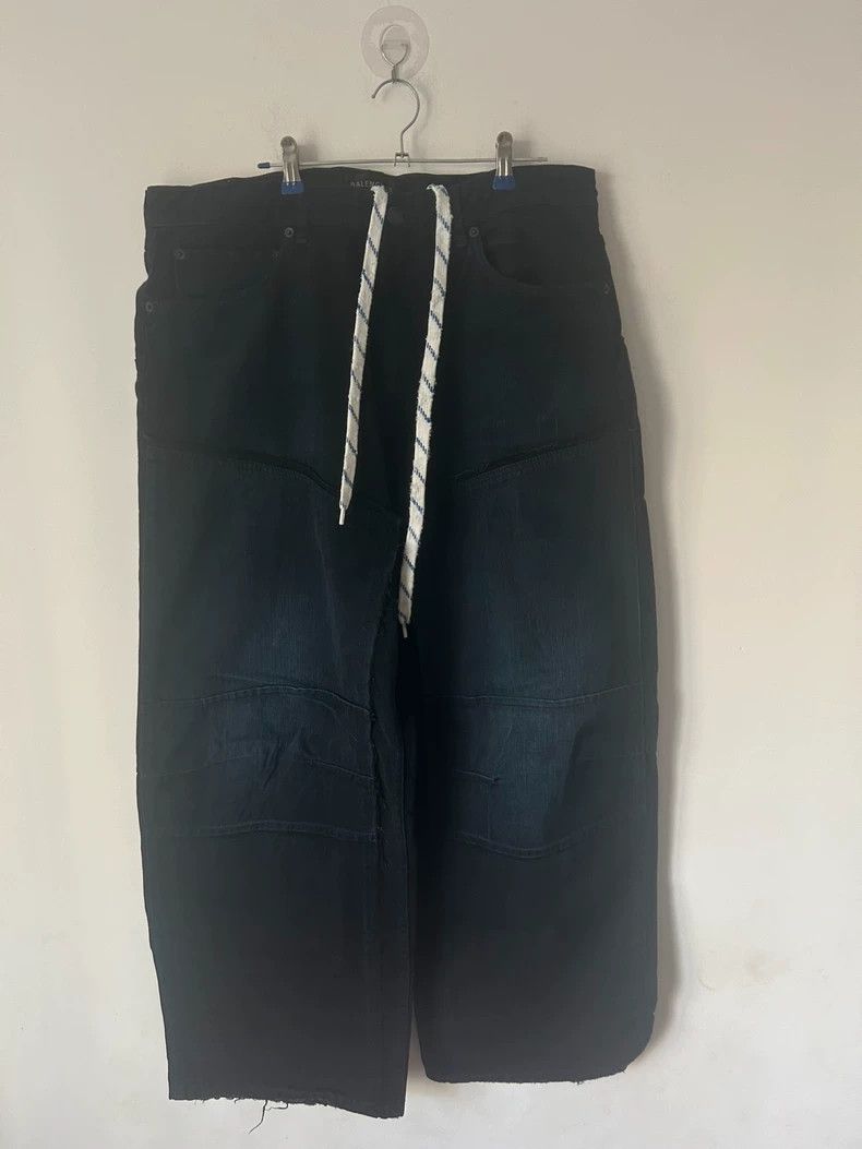 Balenciaga Balenciaga Drawstring Washed Denim Pants Size S- DMC Size US 28 / EU 44 - 1 Thumbnail