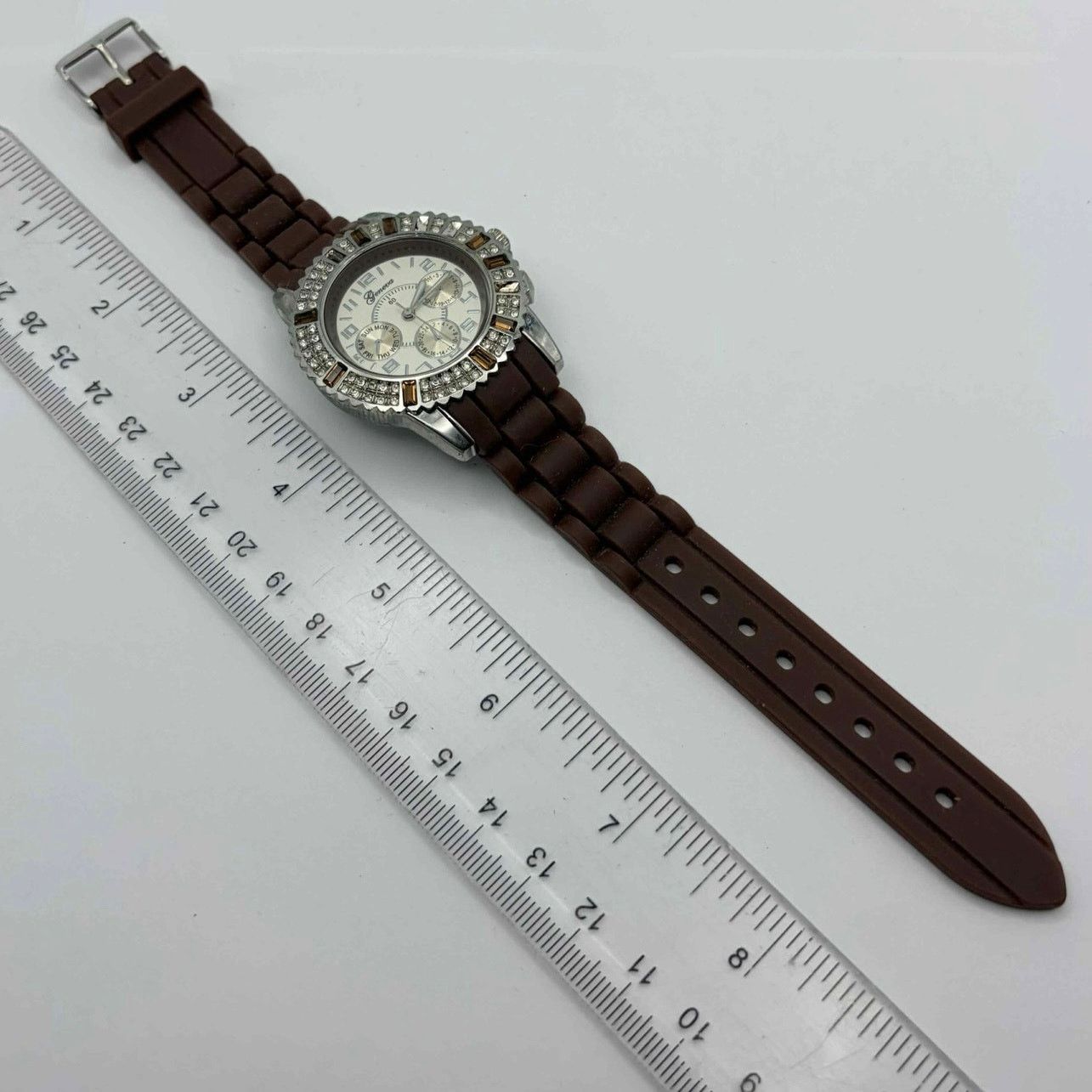 Other Brown & Silver Men’s Watch Size ONE SIZE - 4 Thumbnail