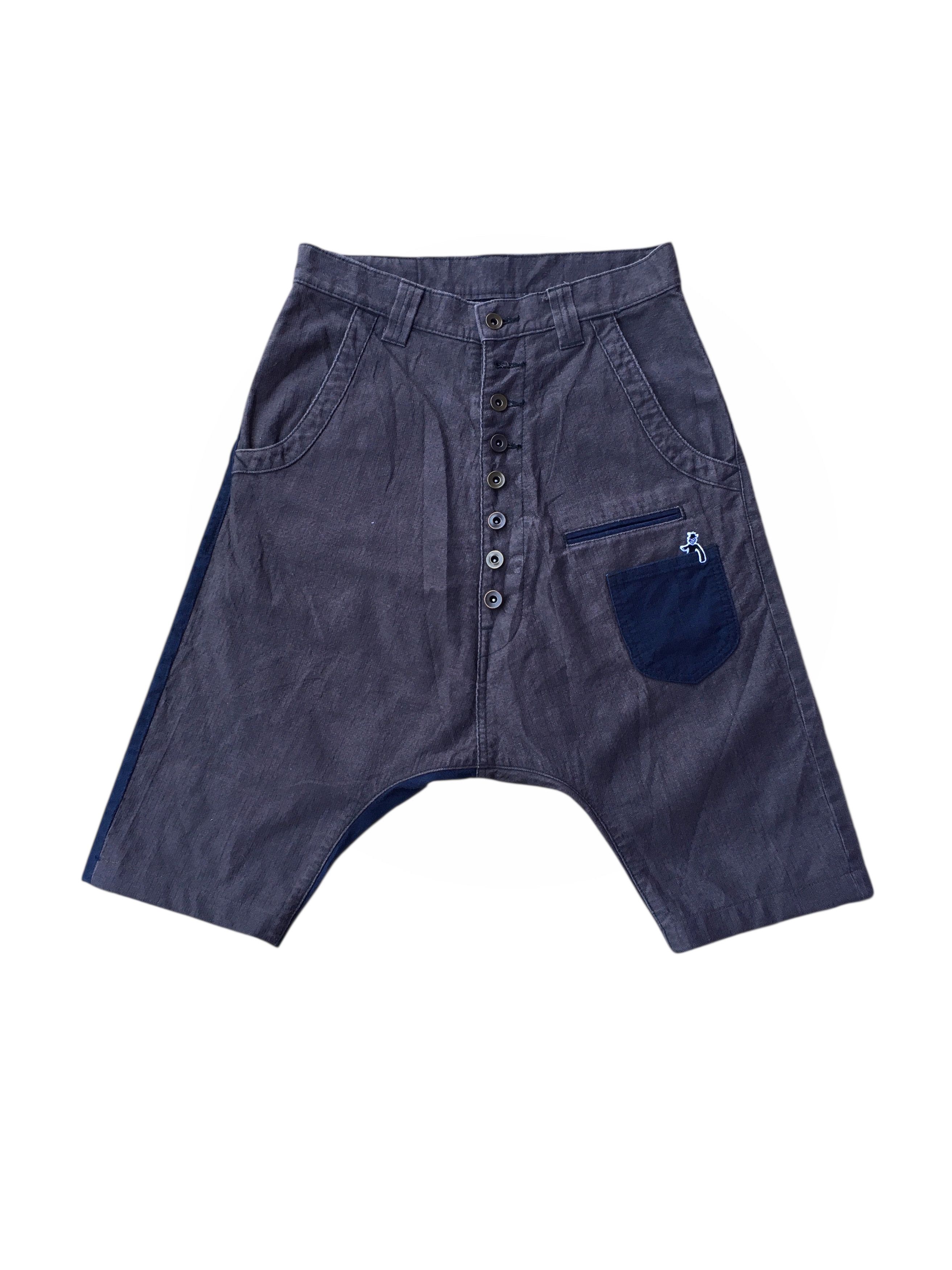 Japanese Brand Japanese 53 Fifth Crotch Dropped Pants Size US 29 - 2 Thumbnail