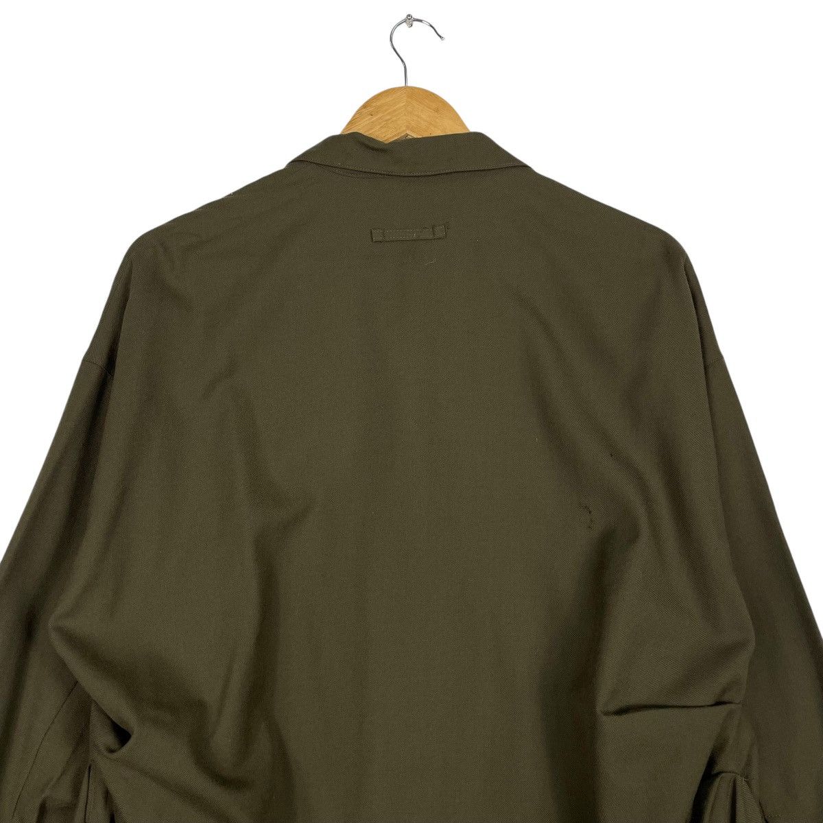 Jean Paul Gaultier × Vintage 💥80s JPG OLIVE BUTTON BAGGY STYLE Size US M / EU 48-50 / 2 - 8 Thumbnail