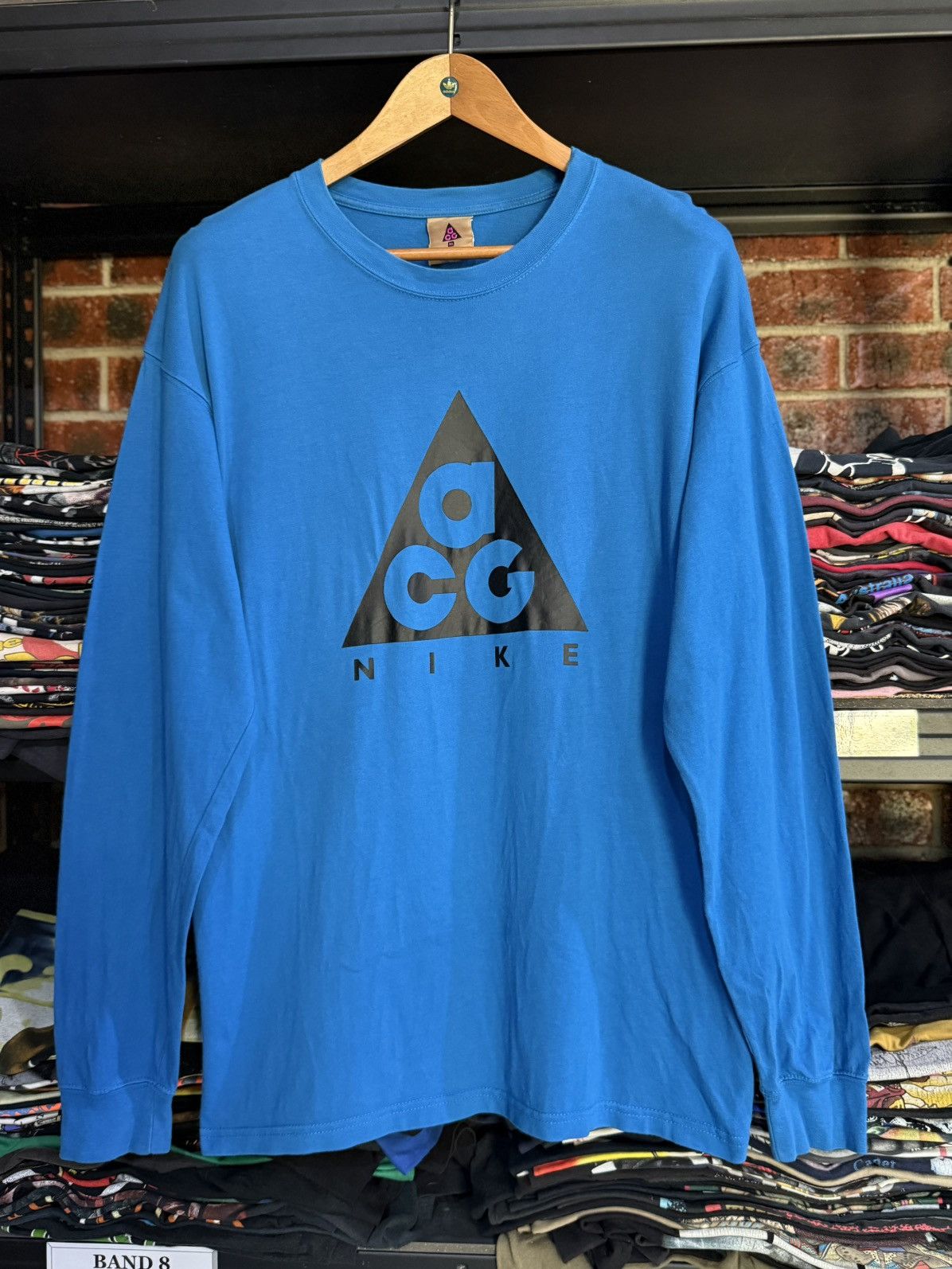 Nike × Nike ACG × Vintage Nike Acg Long Sleeve Streetwear Tee Size US L / EU 52-54 / 3 - 1 Thumbnail