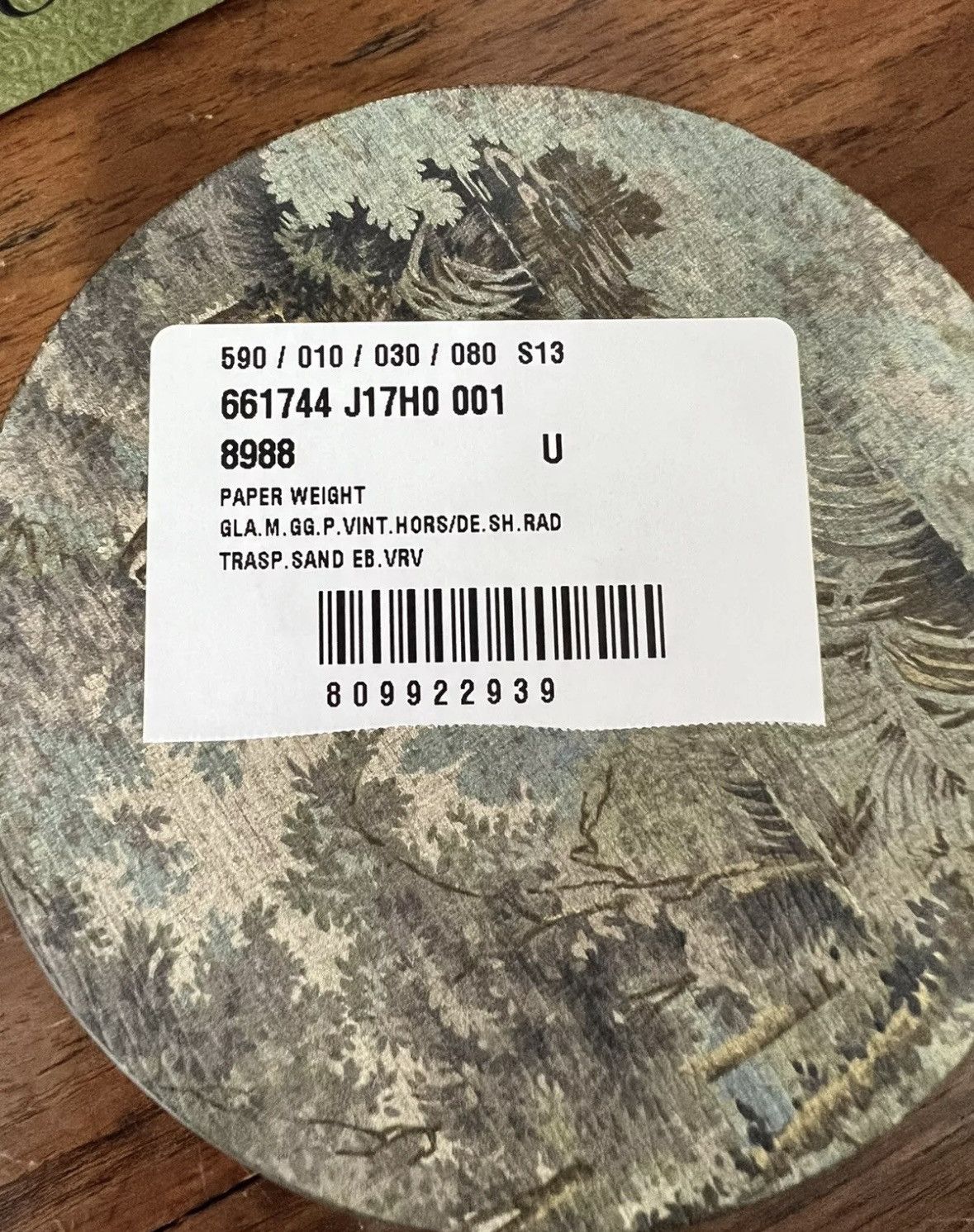 Gucci Authentic Gucci GG Web Horsebit Collectible Paperweight NWB Size ONE SIZE - 7 Thumbnail