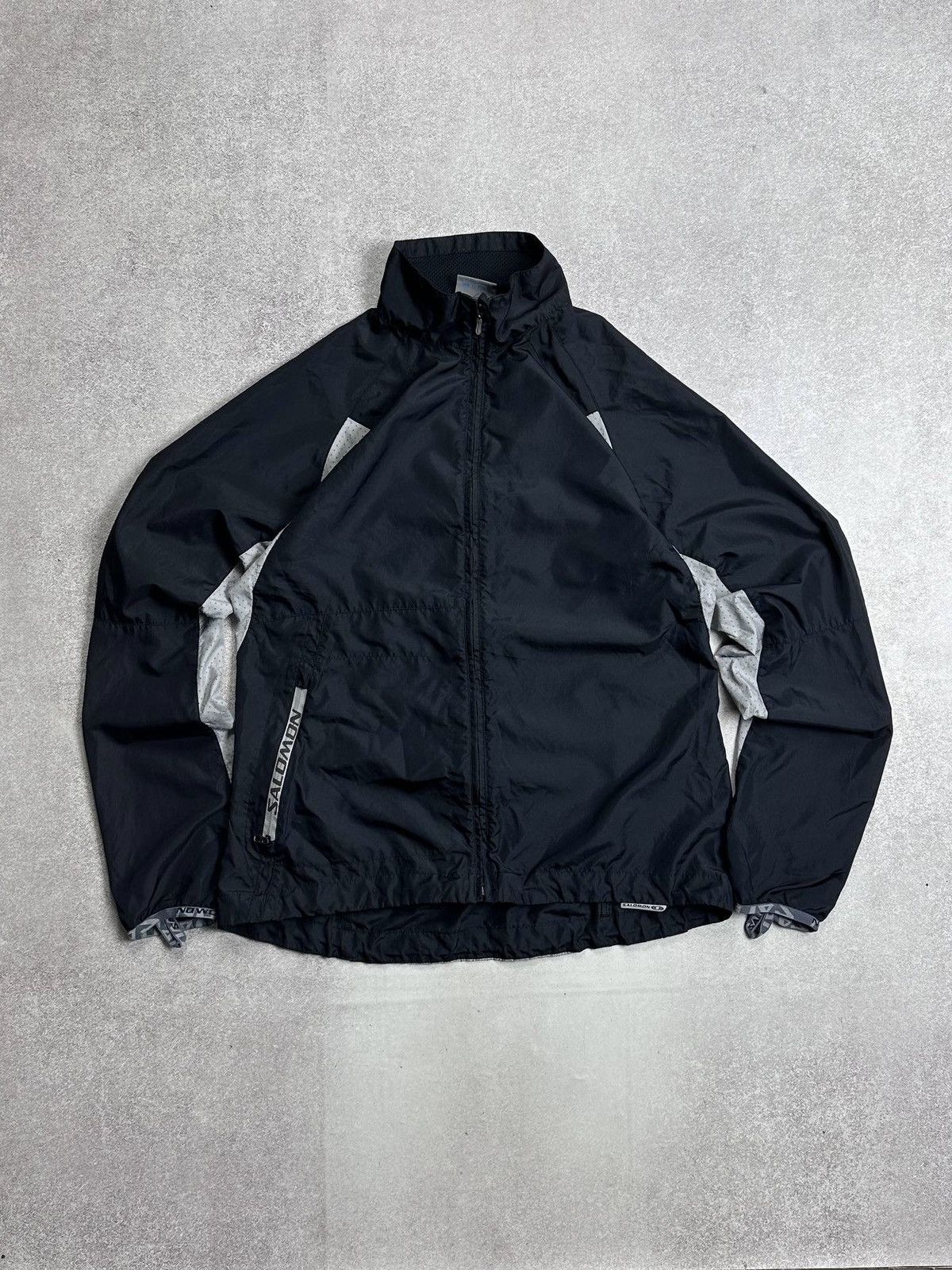 Salomon Vintage 90s Salomon Nylon Windstopper Jacket L Size US L / EU 52-54 / 3 - 1 Thumbnail