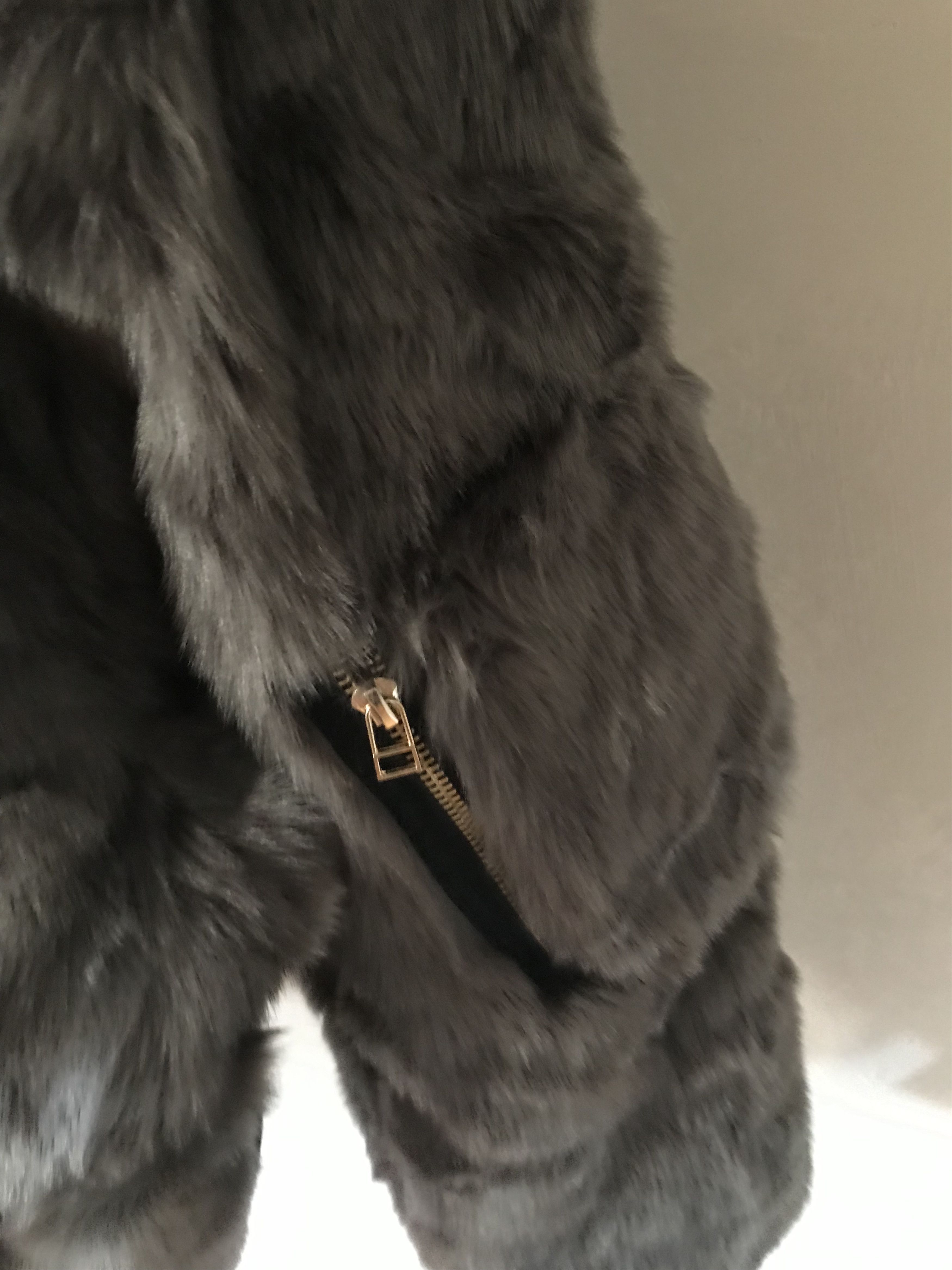 LANDLORD Landlord New York fake fur bomber jacket, dark green Size US M / EU 48-50 / 2 - 5 Thumbnail