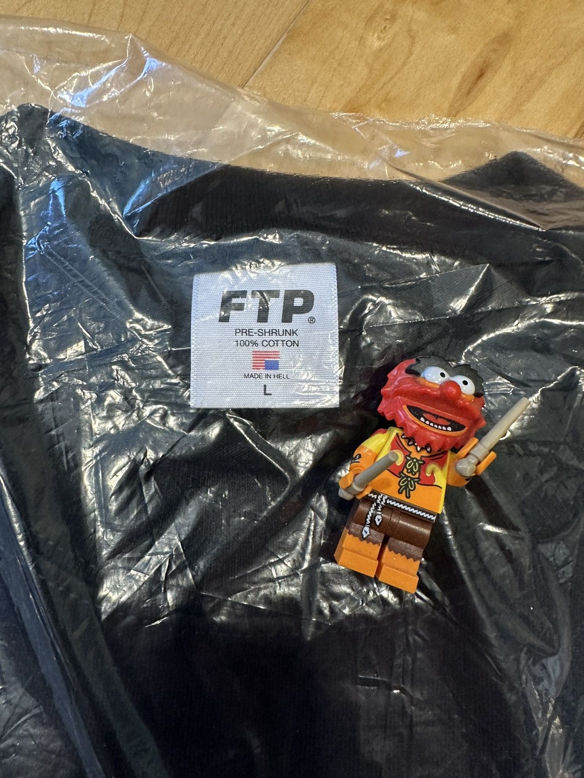 Fuck The Population Scream FTP TEE Large Size US L / EU 52-54 / 3 - 4 Thumbnail