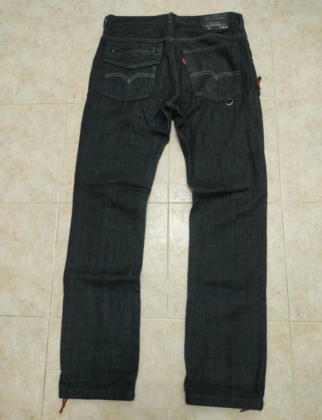 Fragment Design × Levi's Rare Levis Fenom Super black Fragment jeans Size US 32 / EU 48 - 2 Thumbnail