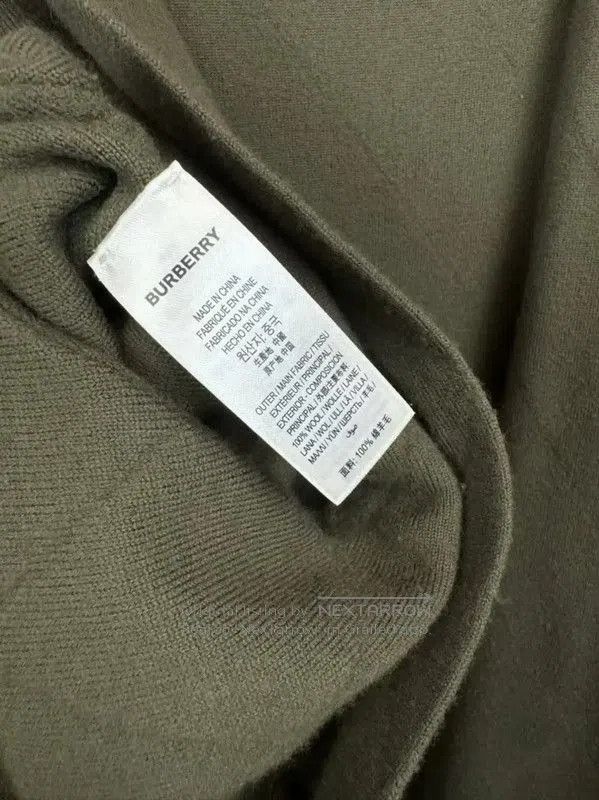 Burberry Burberry Green Wool Women's Cardigan. Size XXS / US 00 / IT 34 - 5 Thumbnail