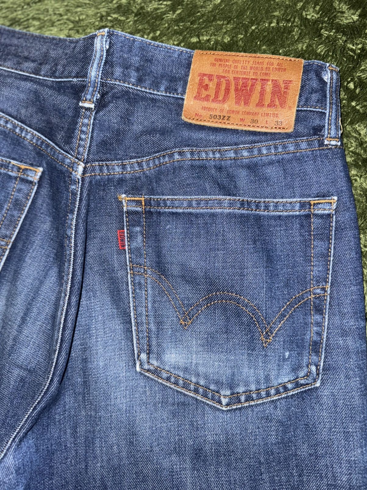 Edwin [W30/L33] Edwin Washed Denim Pants MADE IN JAPAN Size US 30 / EU 46 - 10 Thumbnail