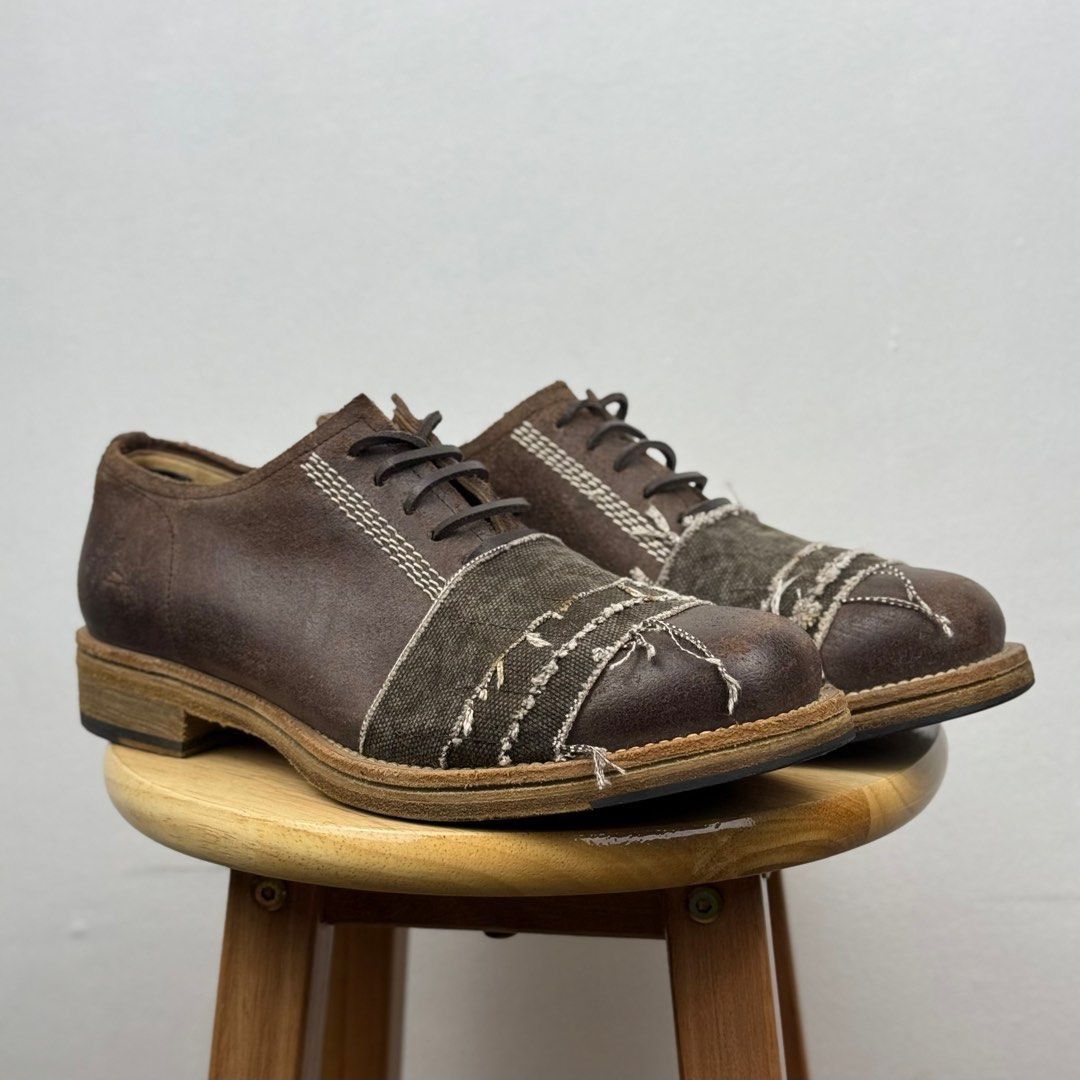 Vivienne Westwood Man Suede Lace-Up Shoes