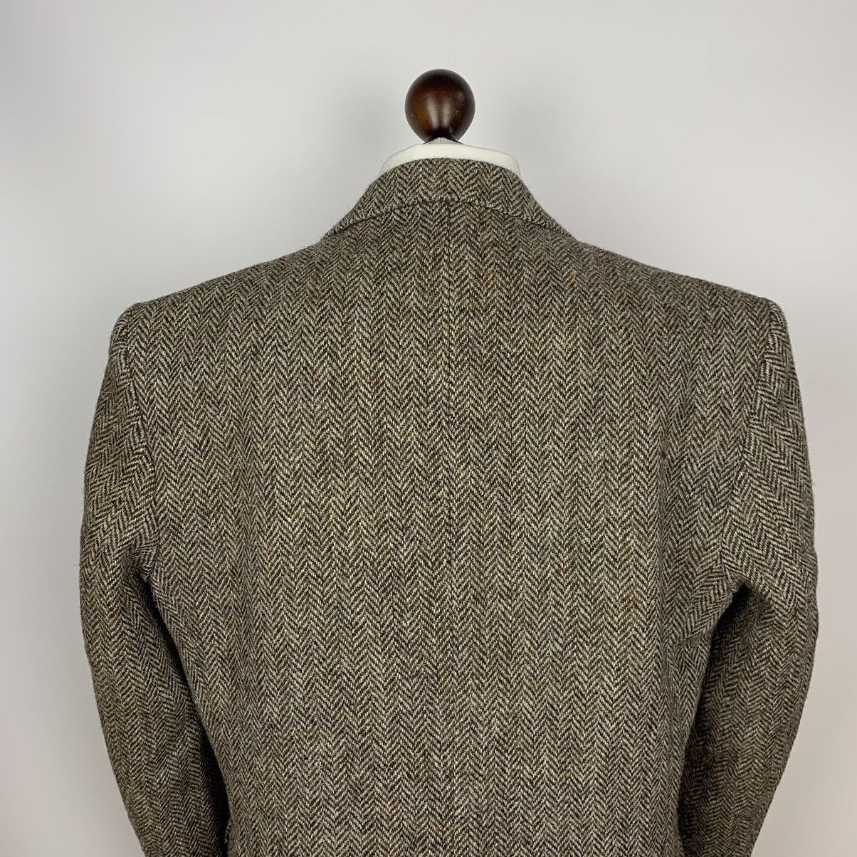 Harris Tweed Vintage Harris Tweed Wool Single Breasted Blazer Jacket 40R Size 40R - 5 Thumbnail