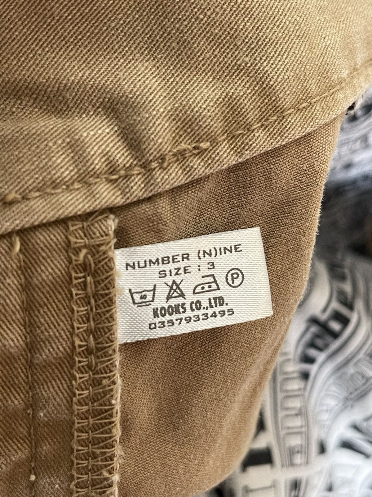 Number (N)ine Number Nine Khaki Back Riri Zipper Size US 33 - 8 Thumbnail