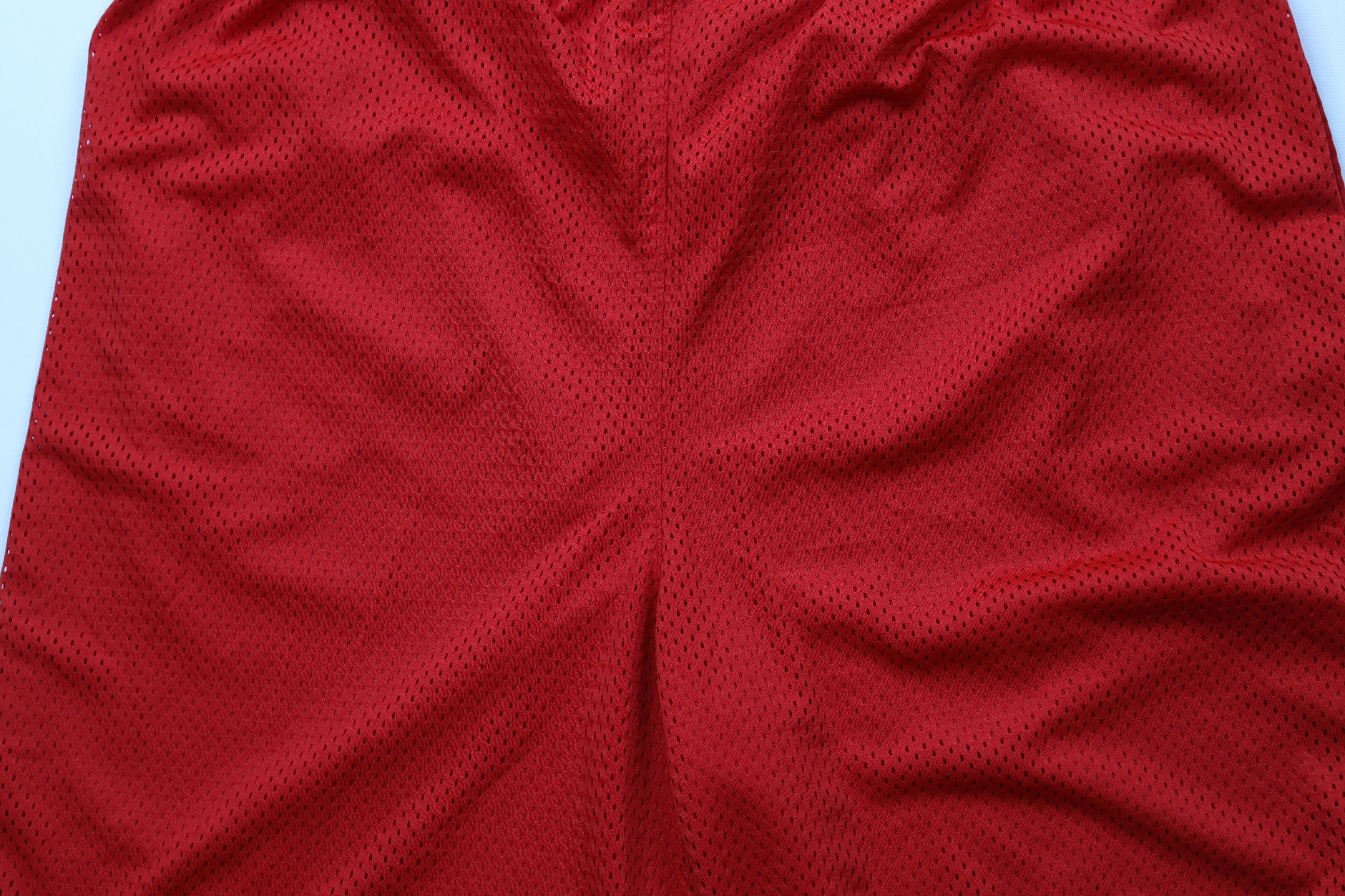Vintage Vintage 90s Ohio State University Above Knee Mesh Shorts Size US 34 / EU 50 - 11 Thumbnail