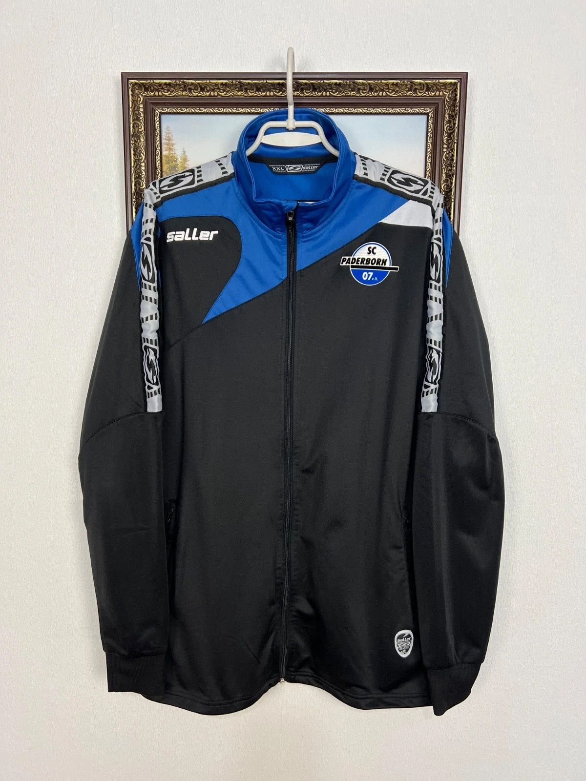 Vintage Vintage Saller Paderborn Football Jacket Soccer Track Top Size US XXL / EU 58 / 5 - 1 Thumbnail