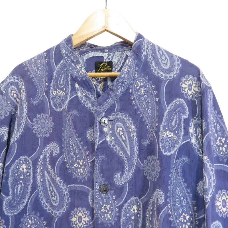 Needles Jacket Stand Collar Paisley Coverall Purple Size US M / EU 48-50 / 2 - 3 Thumbnail